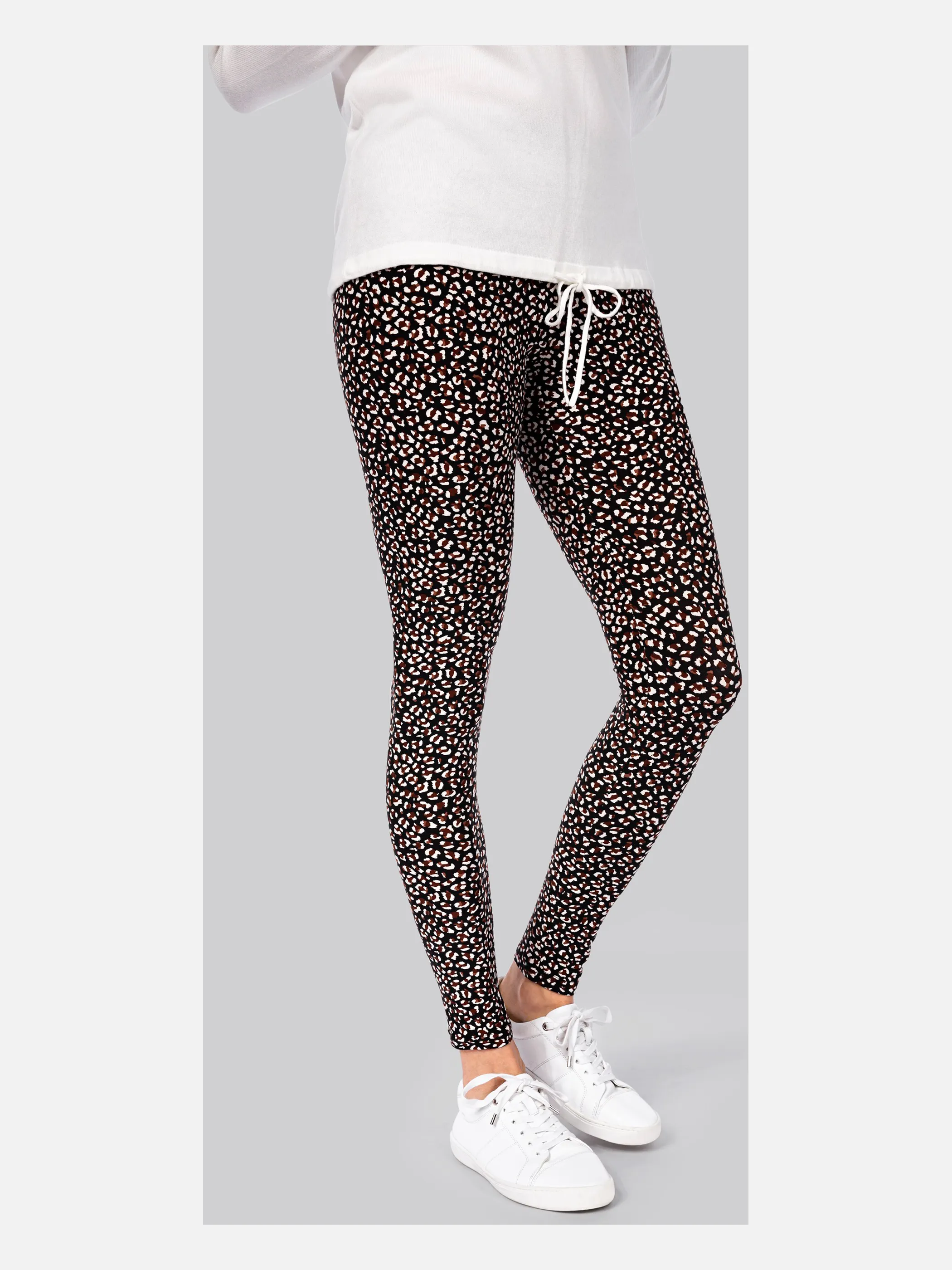 Sure Da-Print-Leggings Braun 858616 CAMEL/SCHW 4 Sure Da-Print-Leggings Braun 858616 CAMEL/SCHW 4