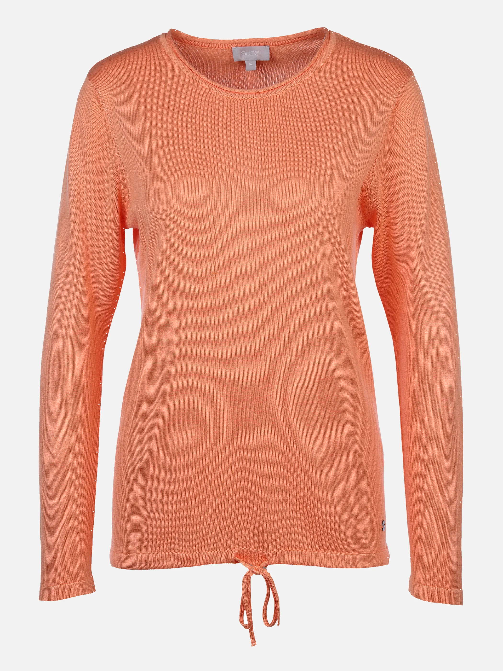 Sure Da-Pullover Basic m. Tunnelzug Orange 848953 PAPAYA 1