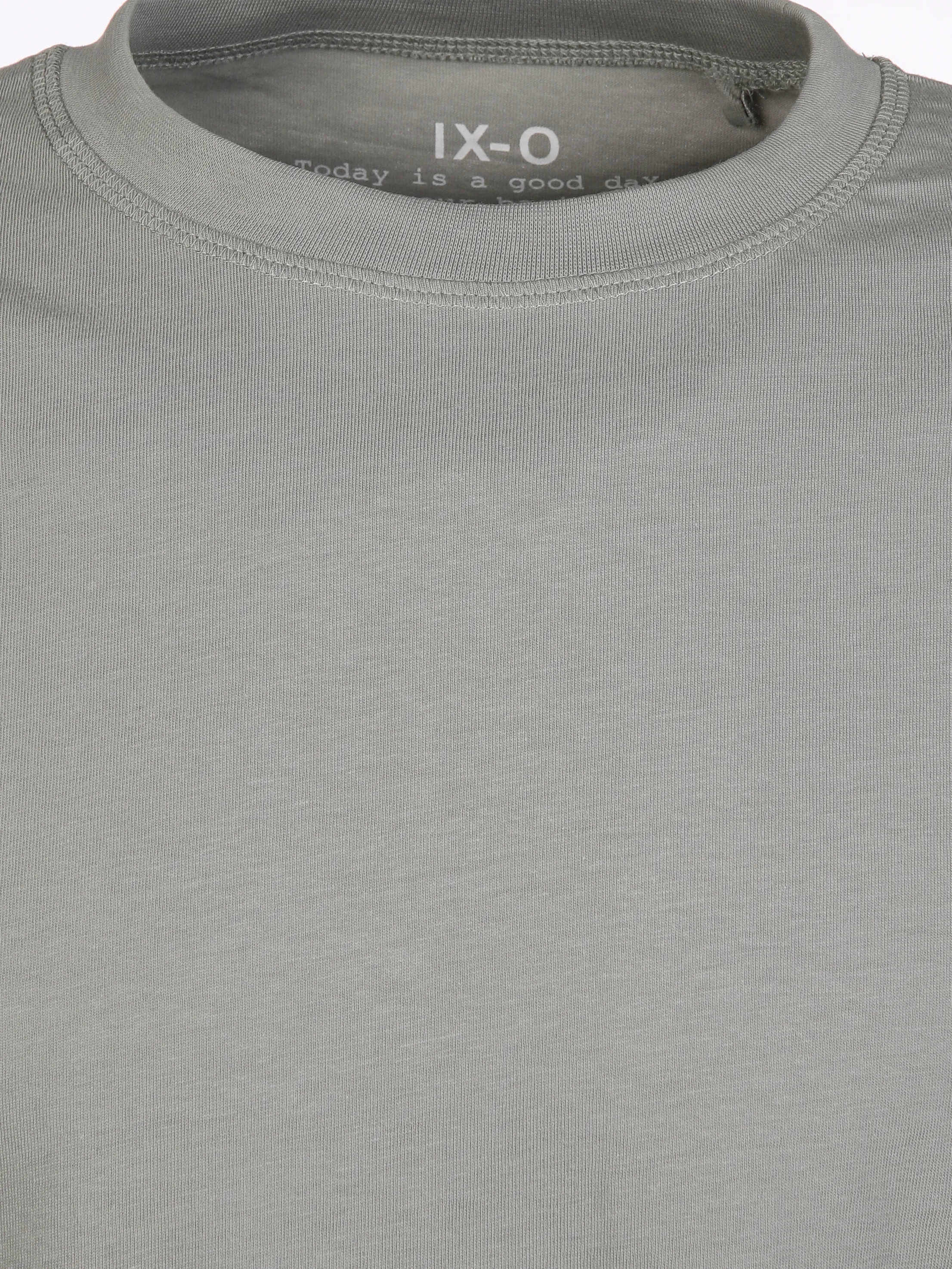 IX-O YF-He- T-Shirt Oversized Grau 891813 SALBEI 3