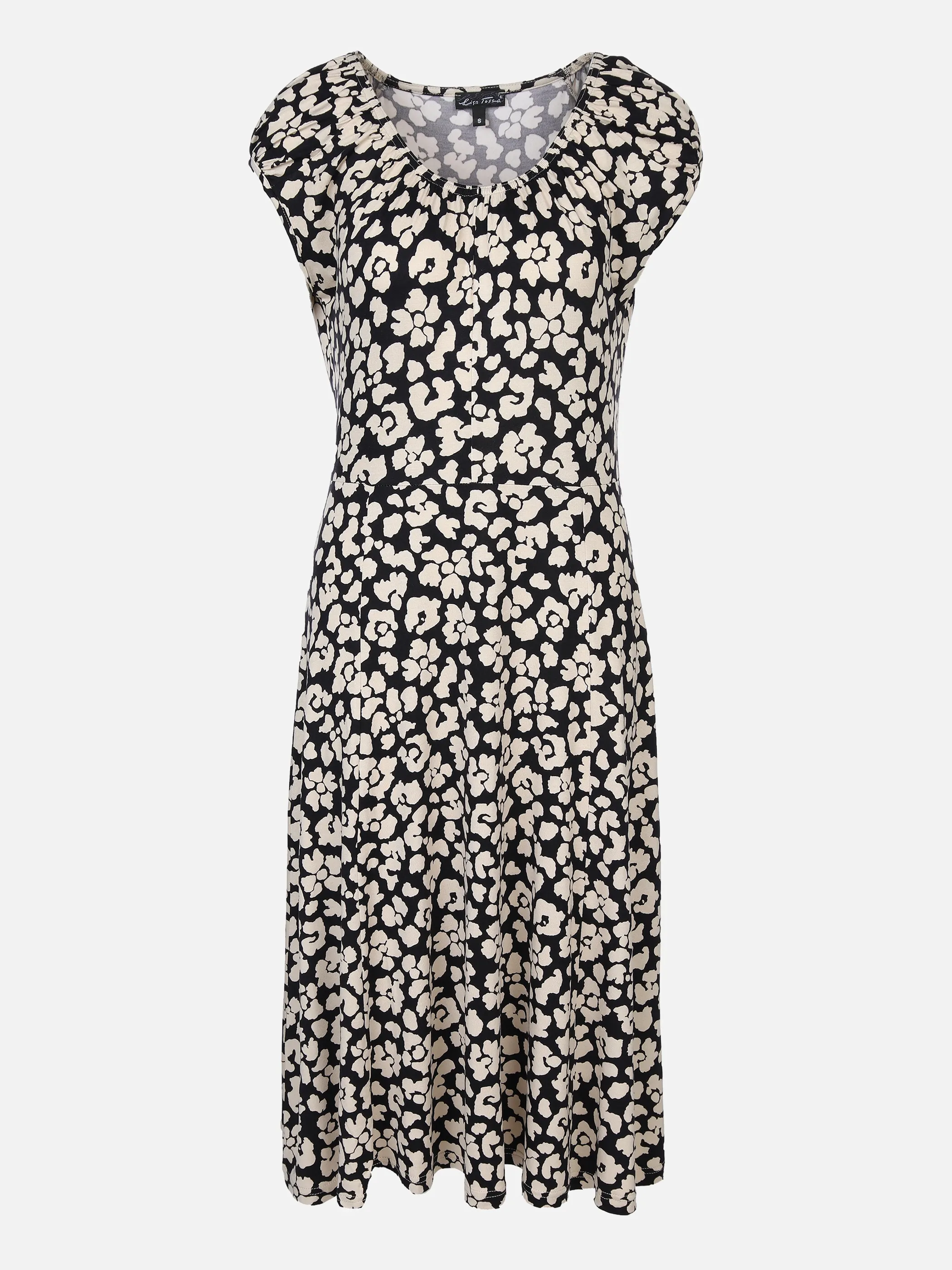 Lisa Tossa Da-Shirtkleid m. Alloverprint Beige 877767 SAND 1 Lisa Tossa Da-Shirtkleid m. Alloverprint Beige 877767 SAND 1