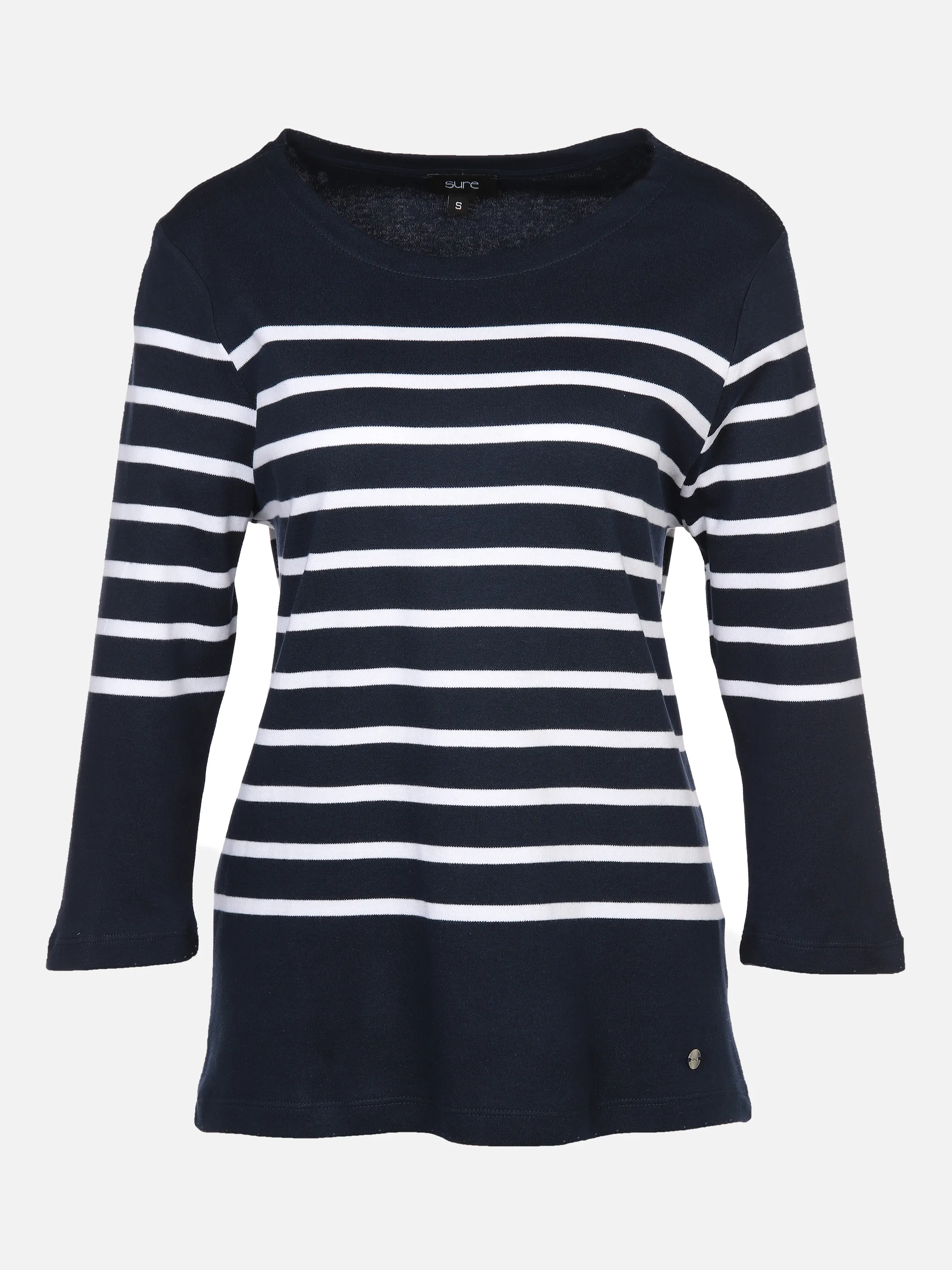 Sure Da-Ringelshirt m. 3/4 Arm Blau 872900 NAVY/WEIß 1 Sure Da-Ringelshirt m. 3/4 Arm Blau 872900 NAVY/WEIß 1
