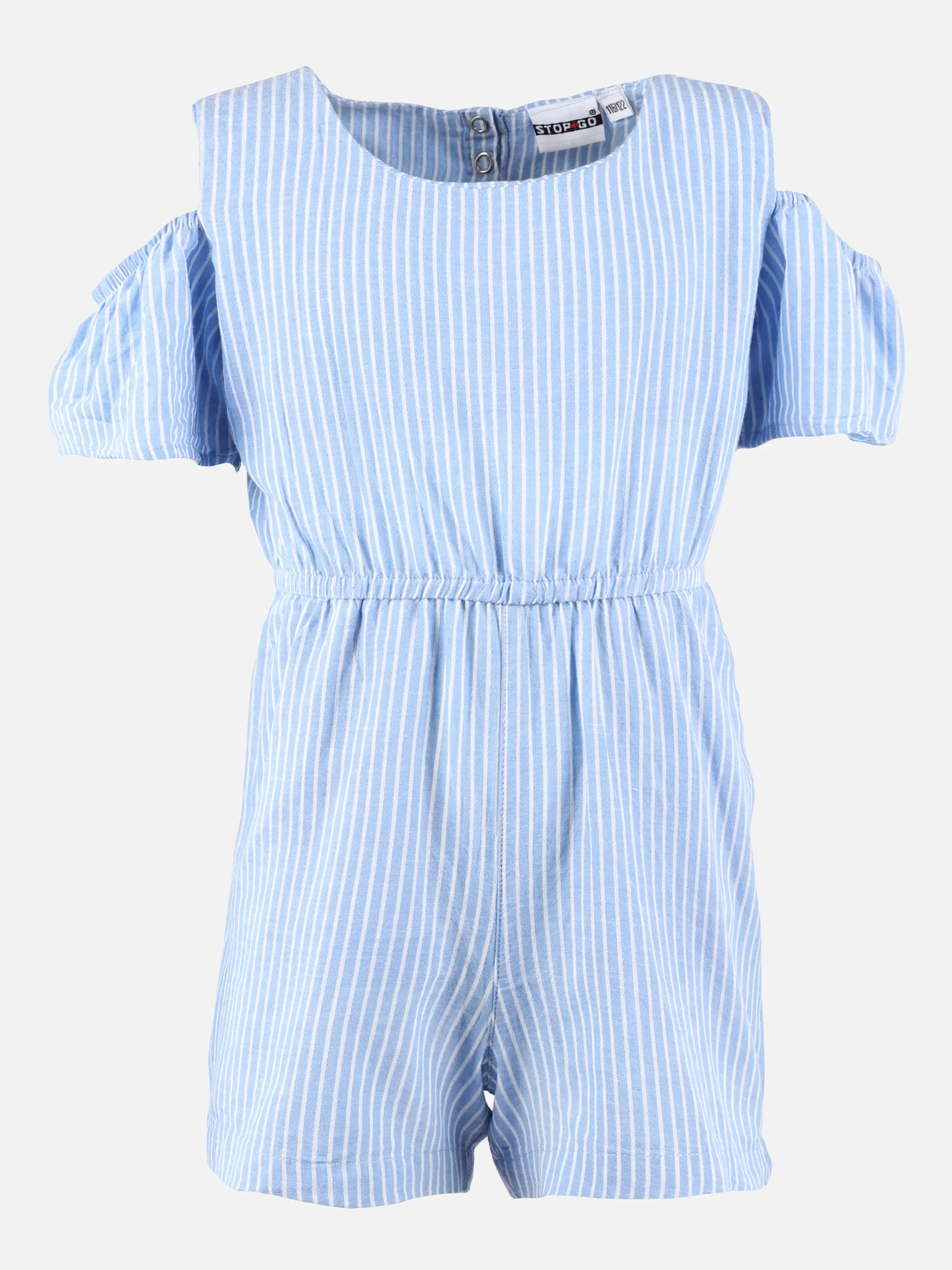 Stop + Go MG Jumpsuit in h.blau/weiß ge- Blau 866219 BLUE 1 Stop + Go MG Jumpsuit in h.blau/weiß ge- Blau 866219 BLUE 1
