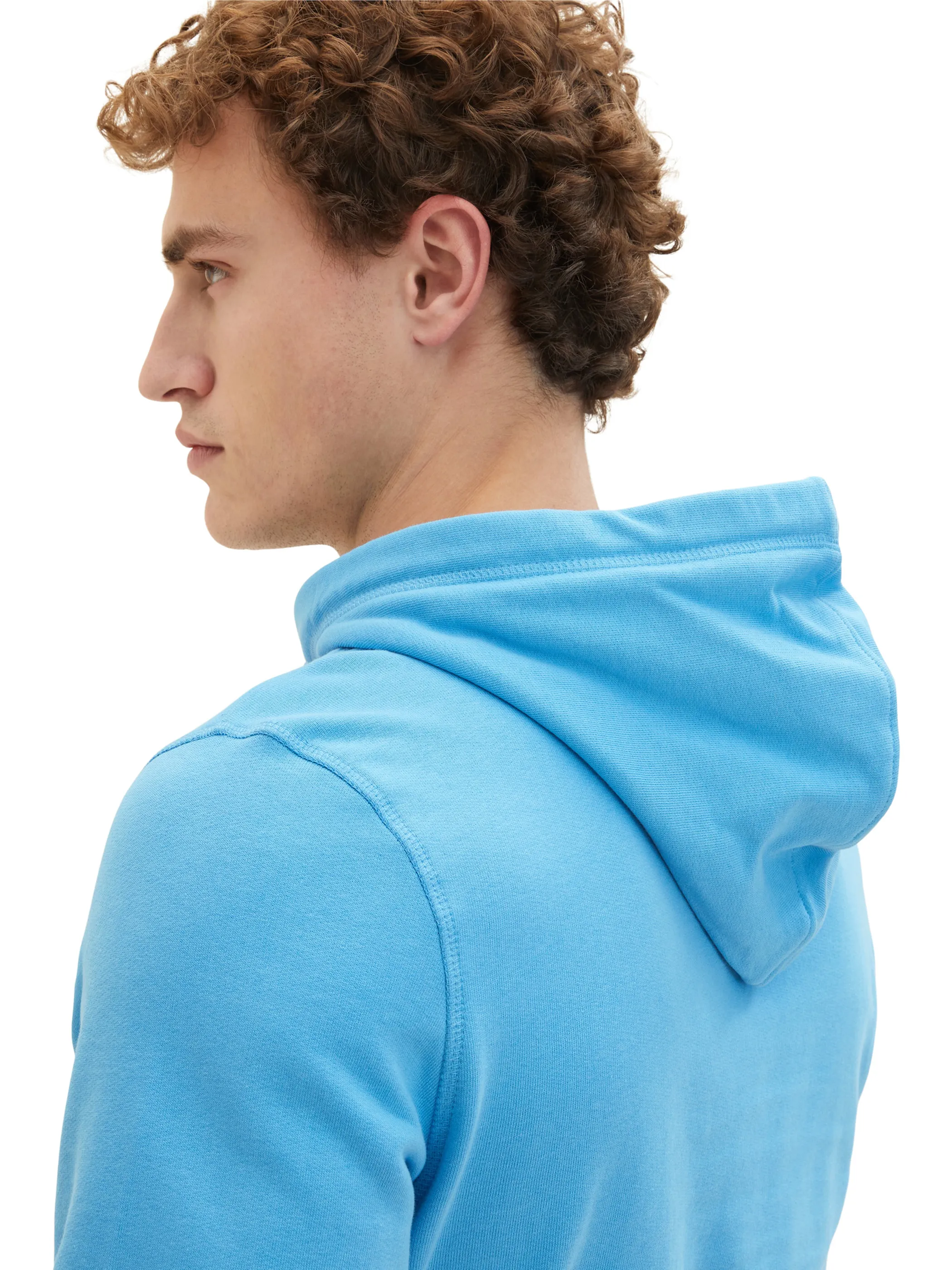 Tom Tailor 1038605 hoodie with print Blau 880532 18395 3