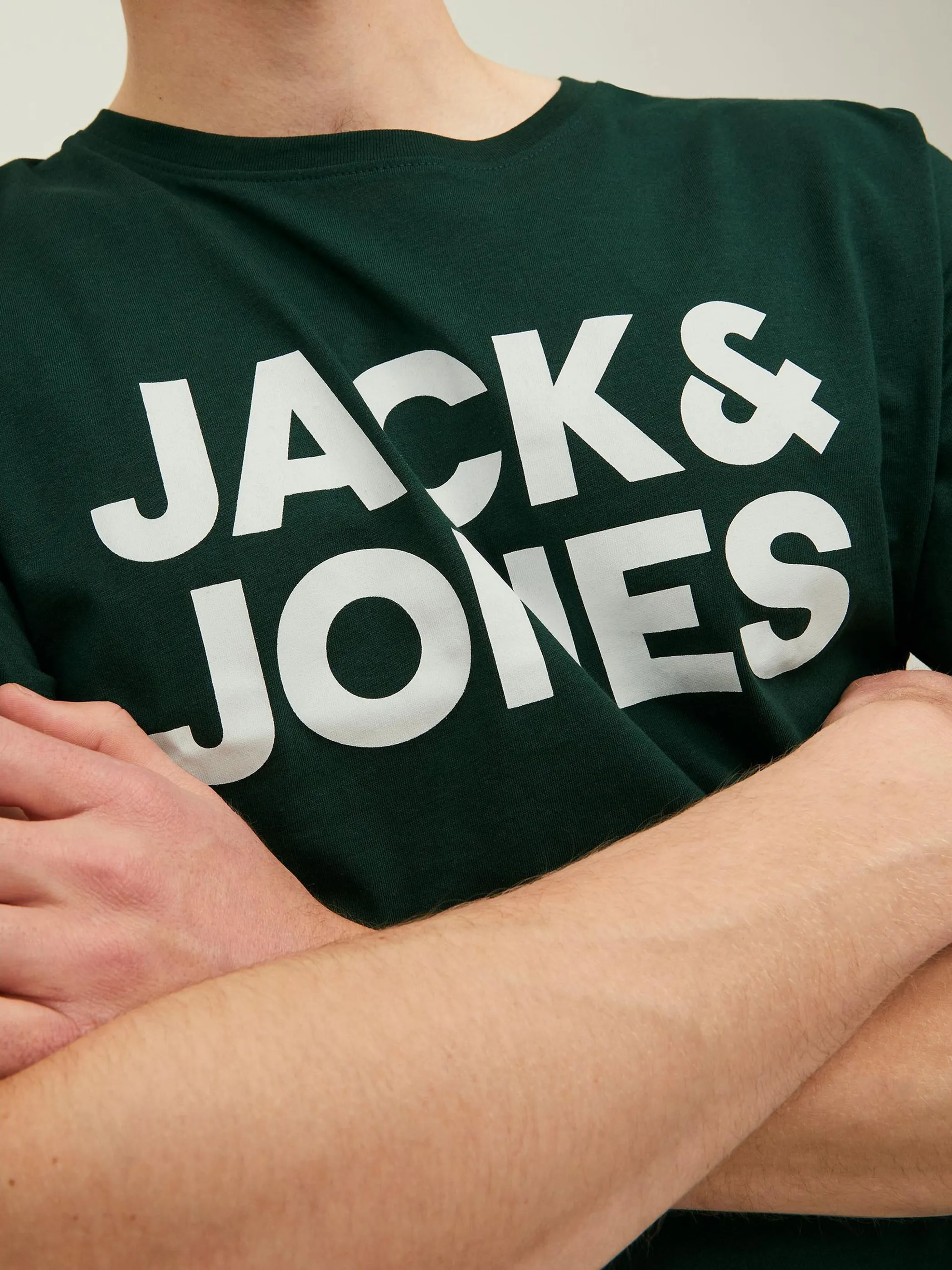 Jack Jones 12151955 JJECORP LOGO TEE SS O Grün 825562 176272011 3