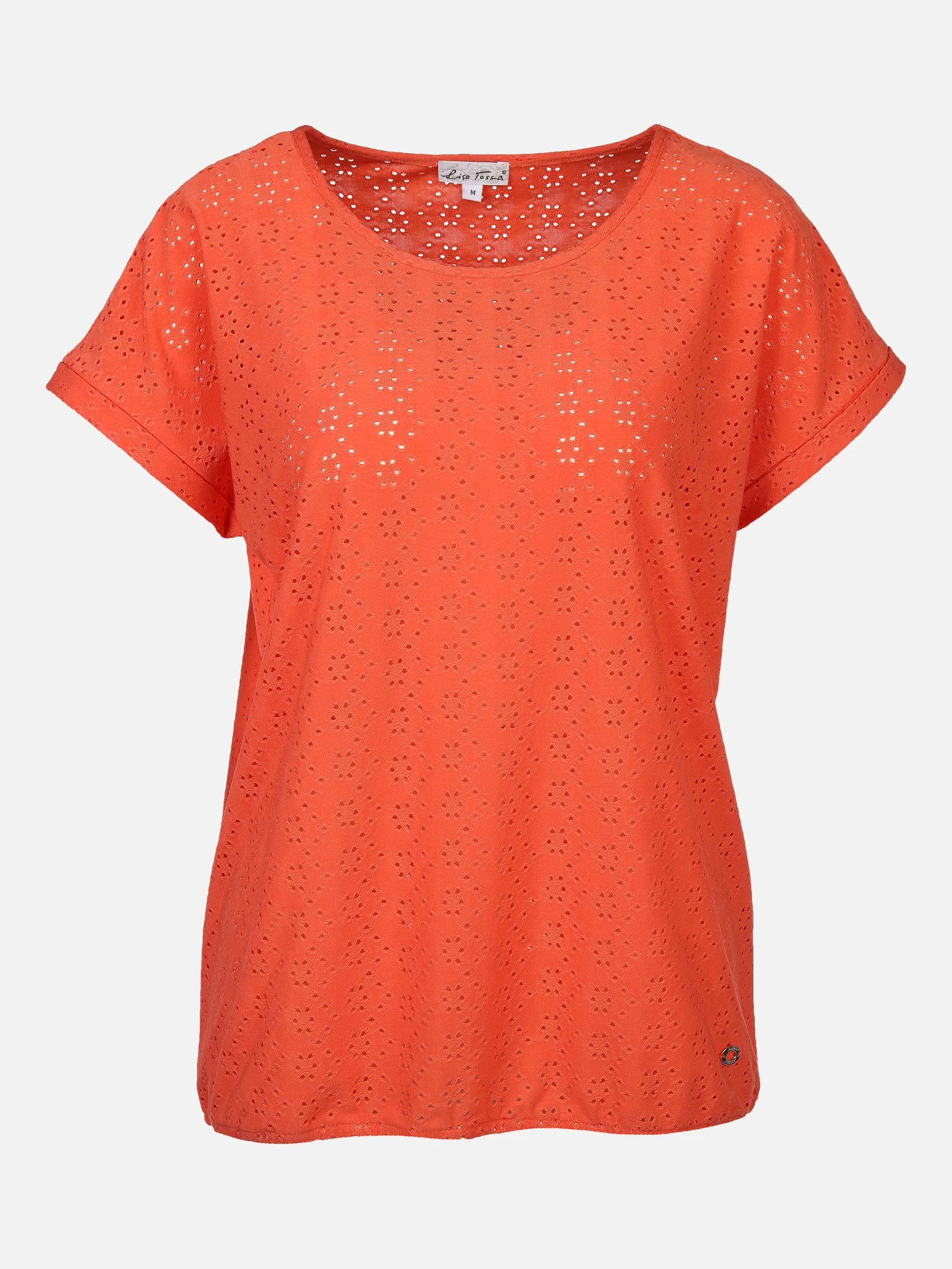 Lisa Tossa Da-Strukturshirt 1/2 Arm Orange 877121 KORALLE 1 Lisa Tossa Da-Strukturshirt 1/2 Arm Orange 877121 KORALLE 1
