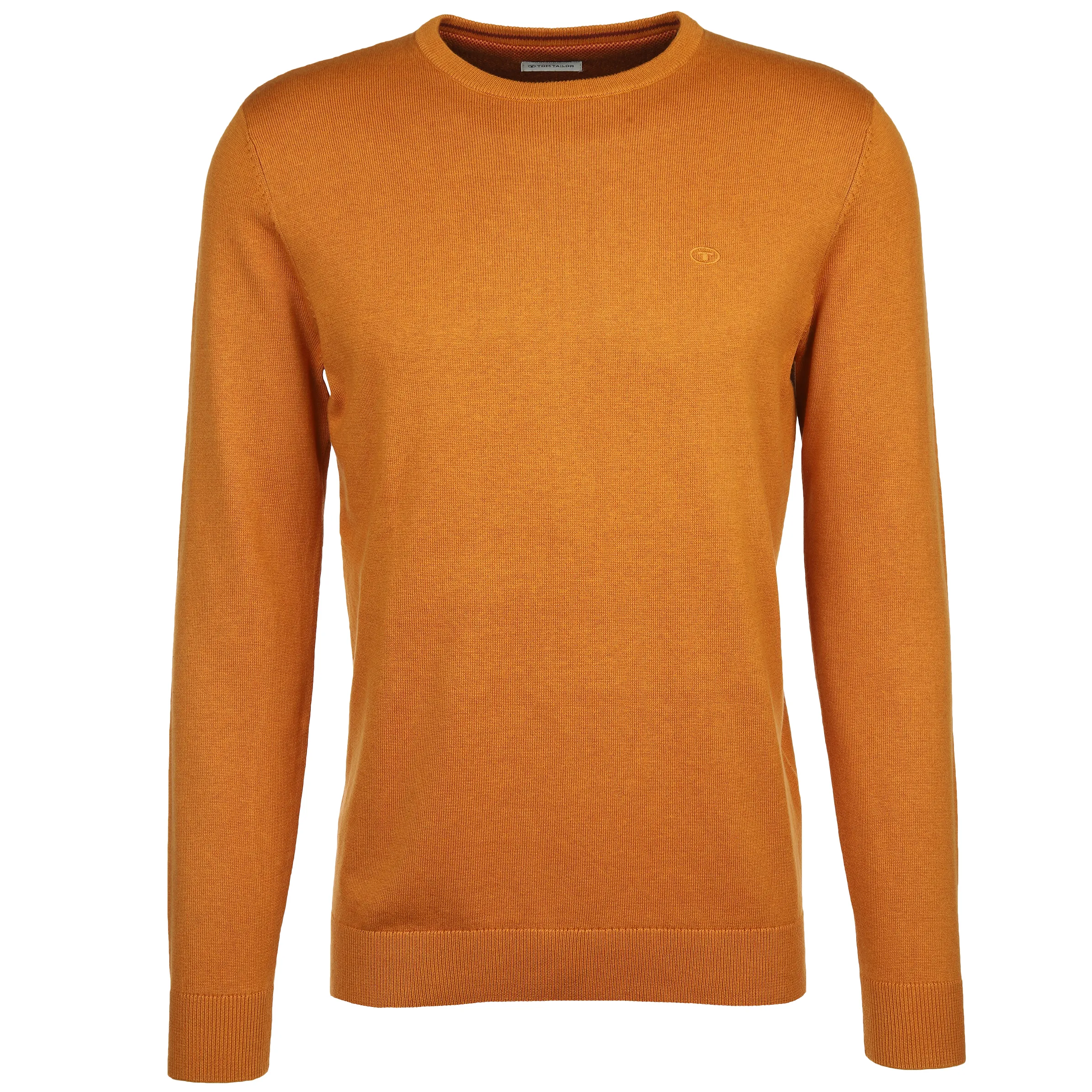 Tom Tailor 1027661 basic crew neck sweate Orange 857004 27682 1