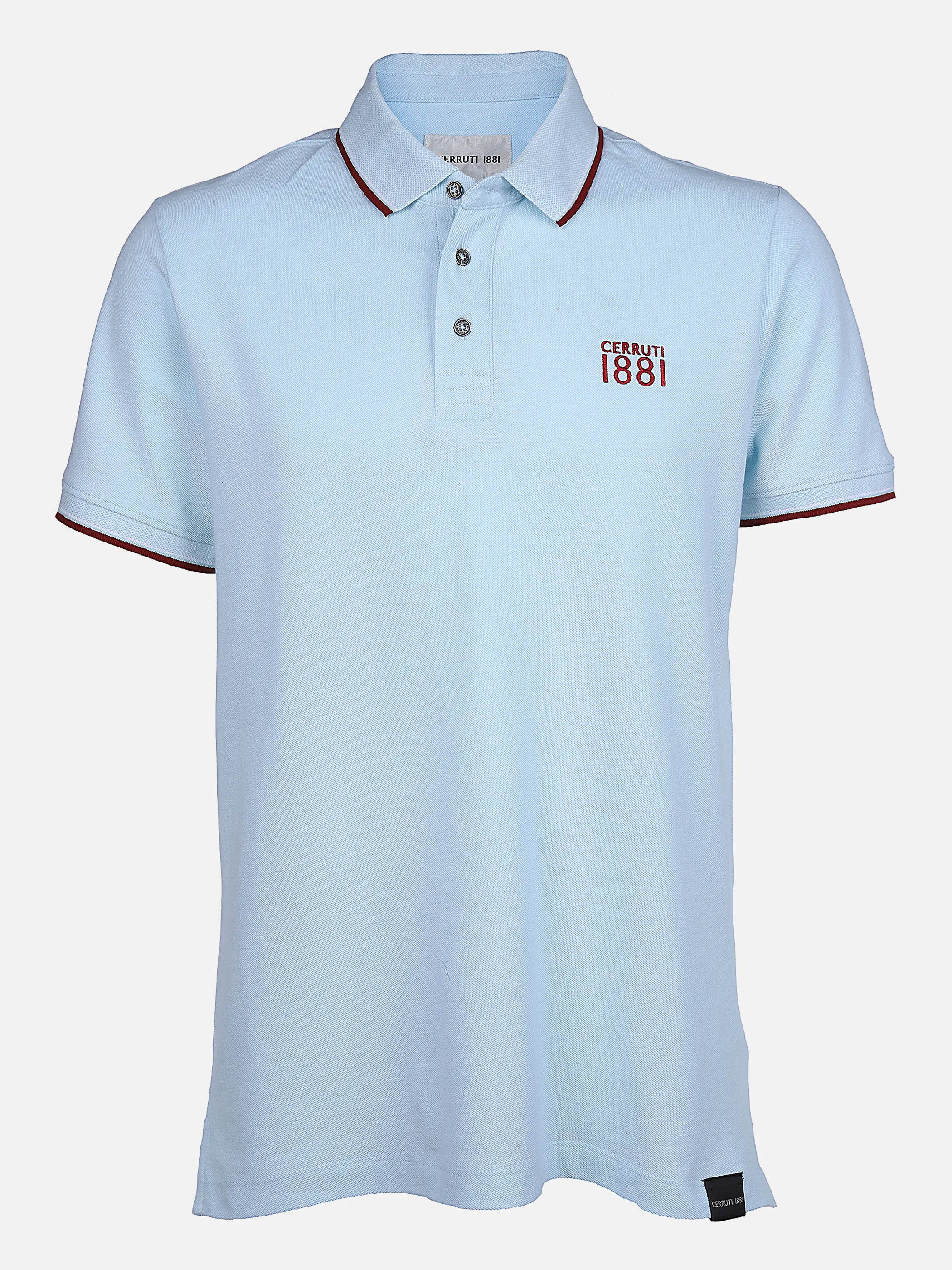 Cerruti 1881 He. Poloshirt 1/2 Arm Cerutti Blau 852934 PASTEL BLU 1