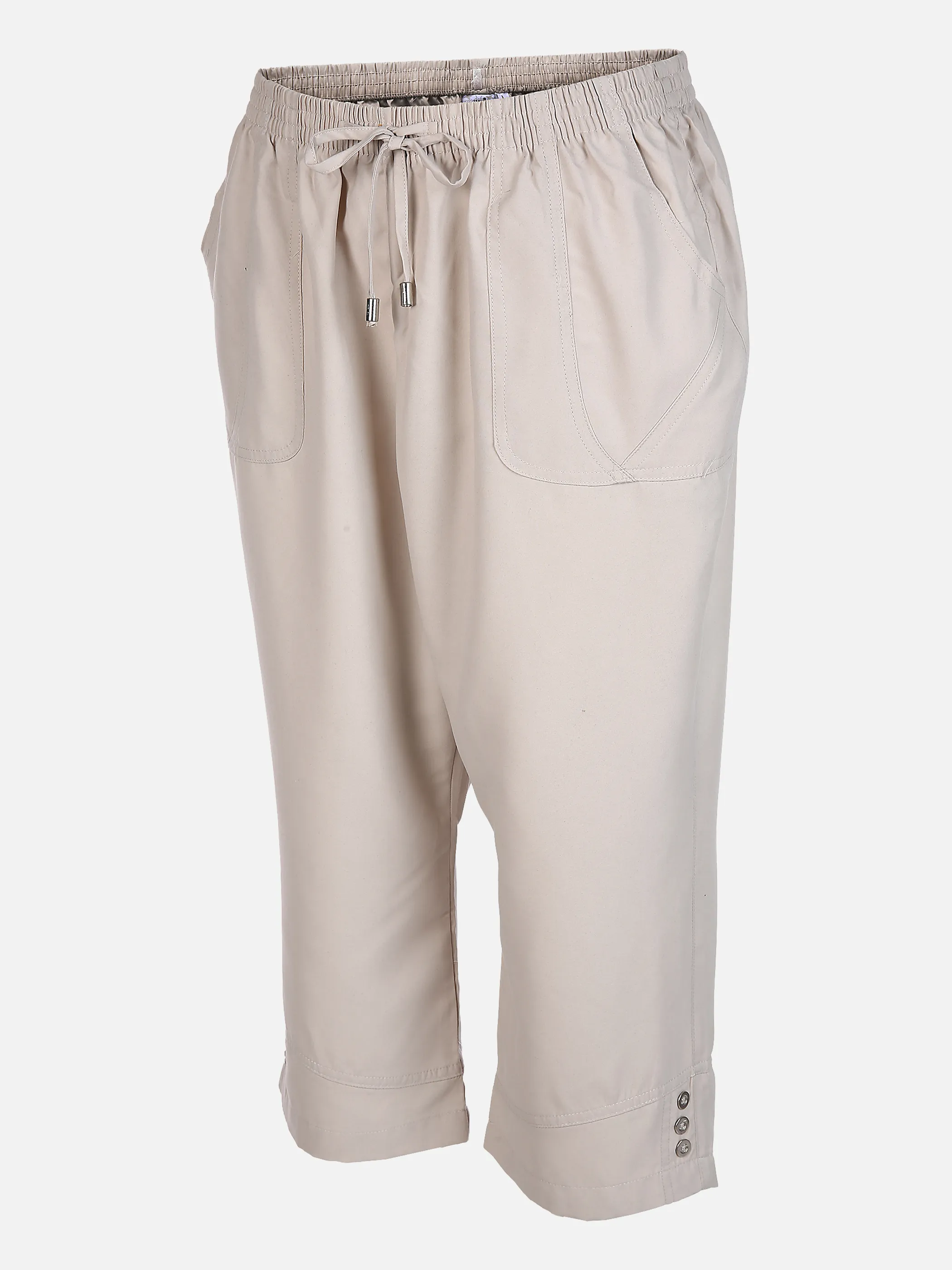 Sonja Blank Da-Gr. Größen Microfaserhose Braun 852298 SAND 1