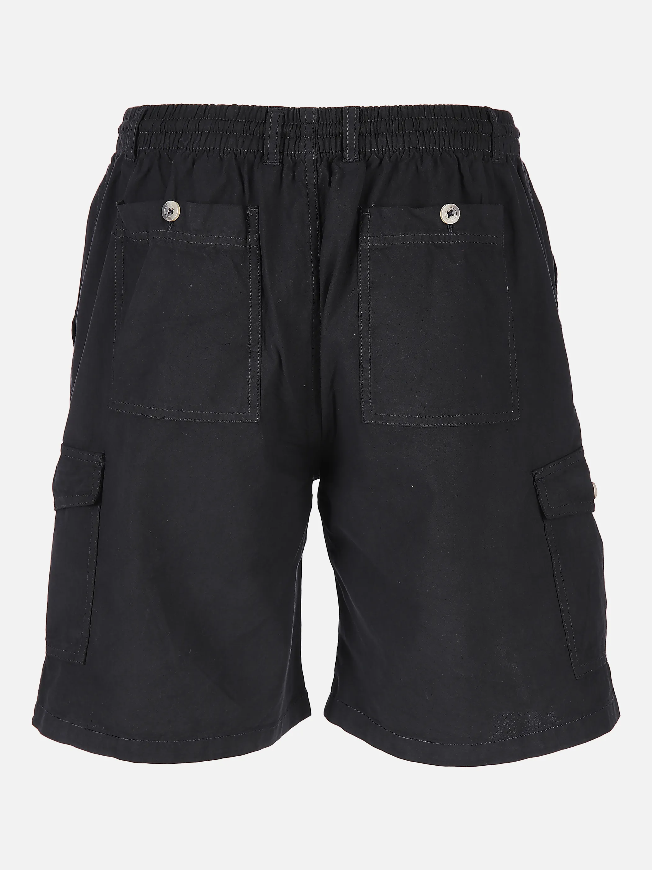 Marcel Battiston He. Cotton Sheeting Short Blau 834531 NAVY 2