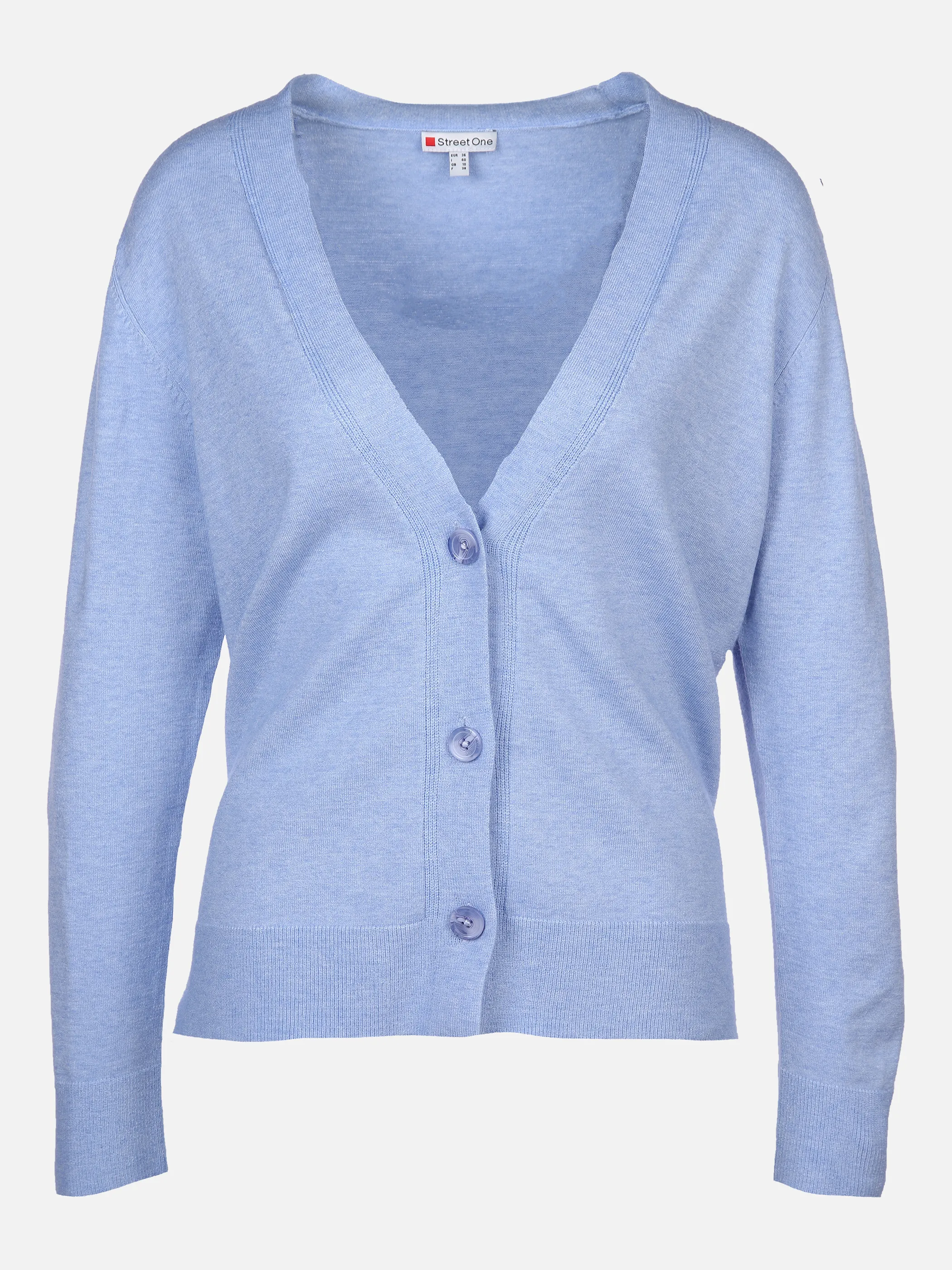 Street One A253398 LTD QR cosy cardigan Blau 870393 13975 1