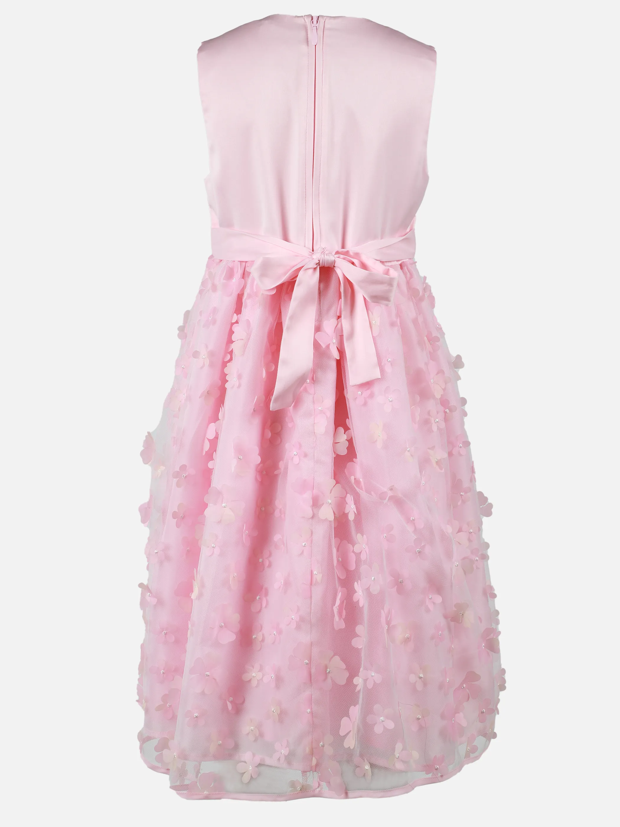 Bubble Gum KM Kleid mit Mesh und Schmetterlingen in Rosa Rosa 906042 ROSA 2