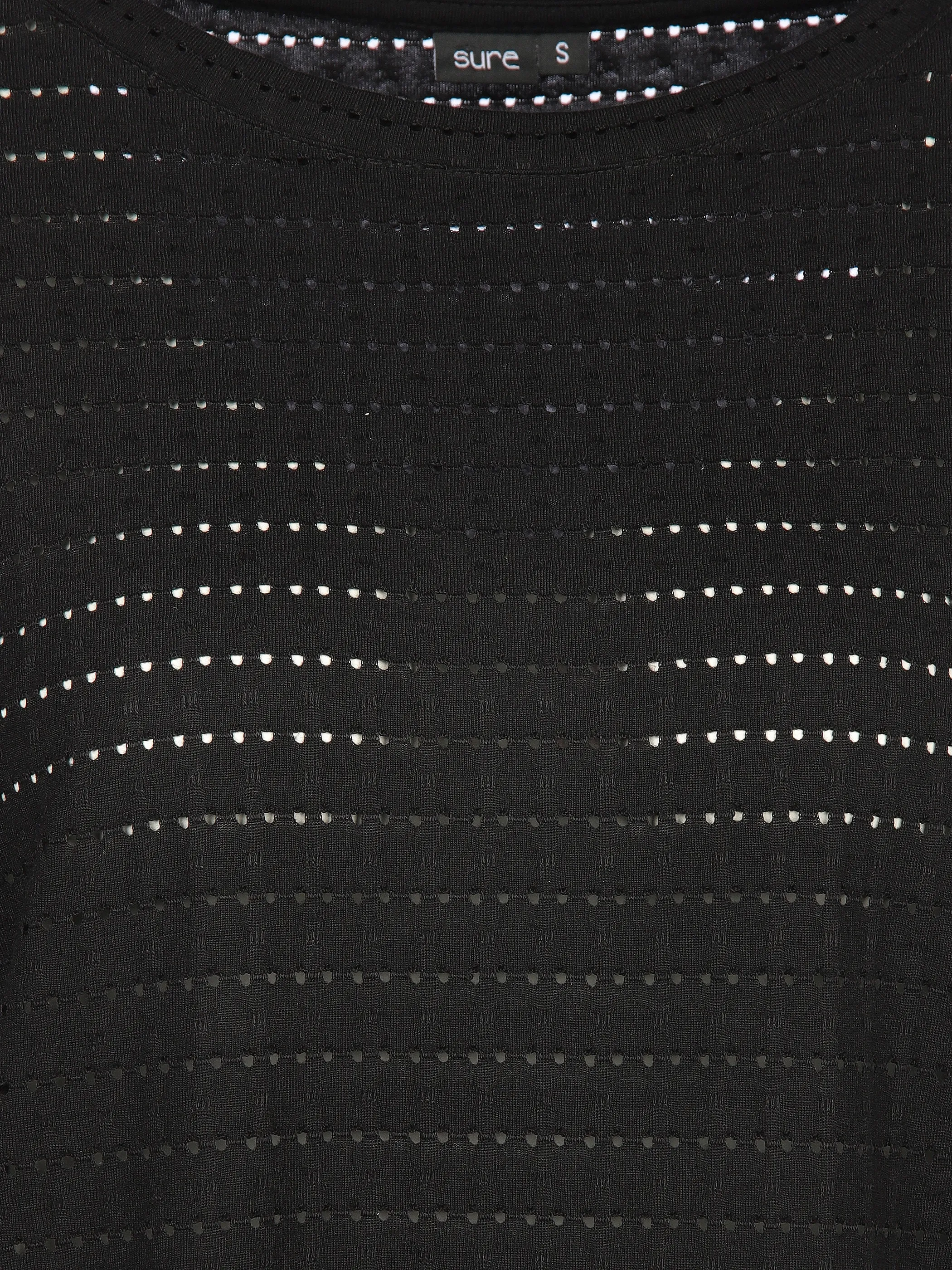 Sure Da-Jacquard-Shirt Schwarz 913477 SCHWARZ 3