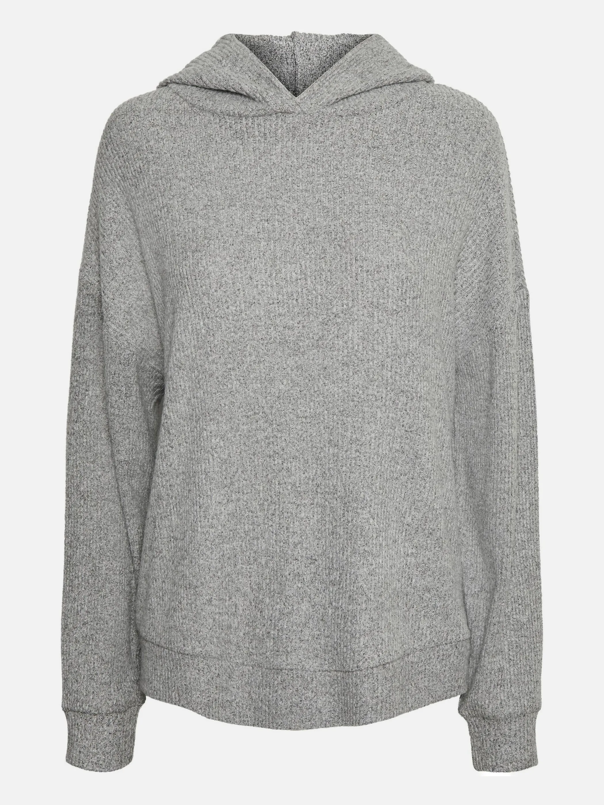 Vero Moda 10252245 VMTIA RIB L/S OVERSIZ Grau 853160 178994 1