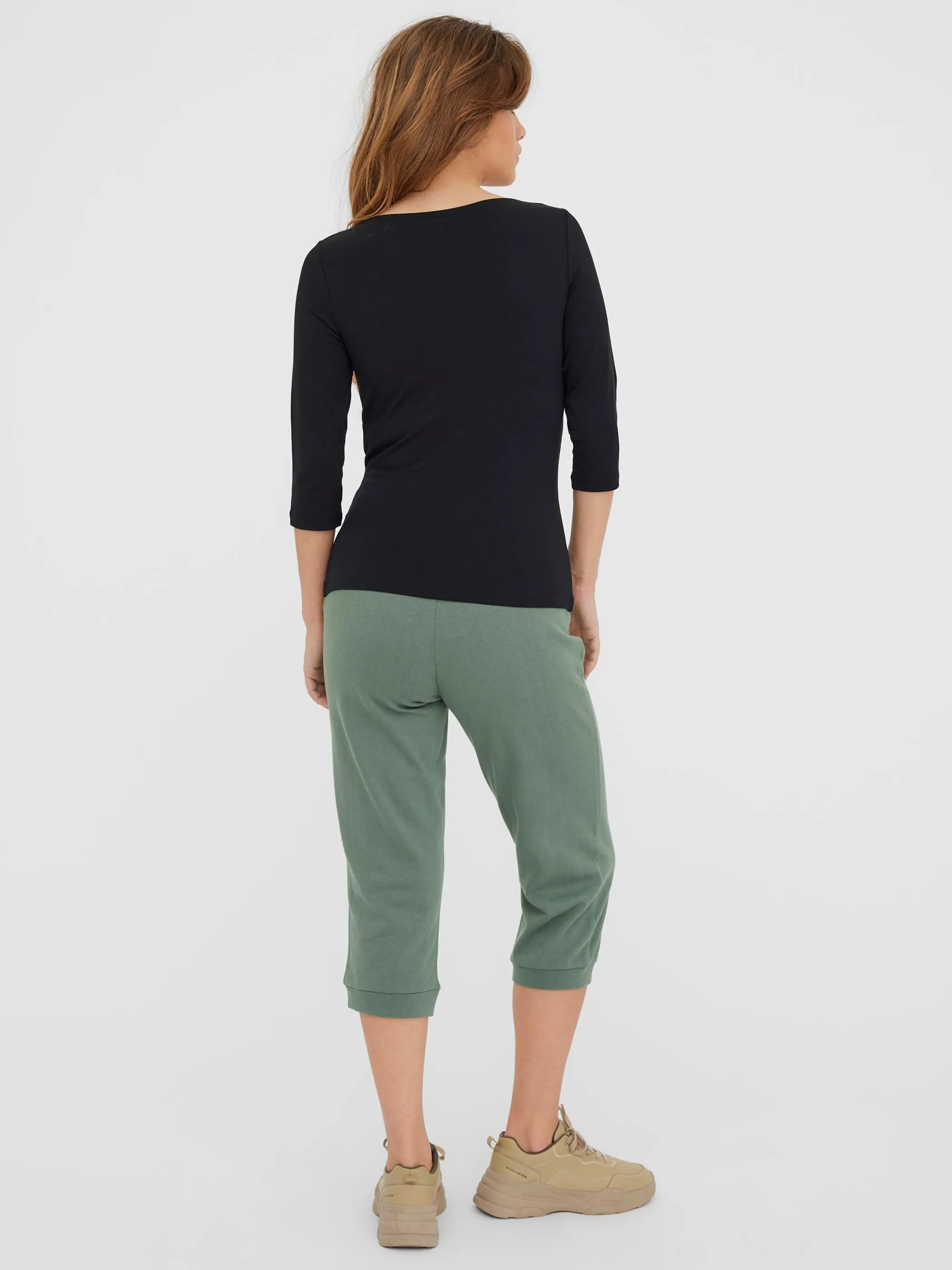 Vero Moda 10274133 VMPANDA MODAL 3/4 TOP Schwarz 866193 177868 2