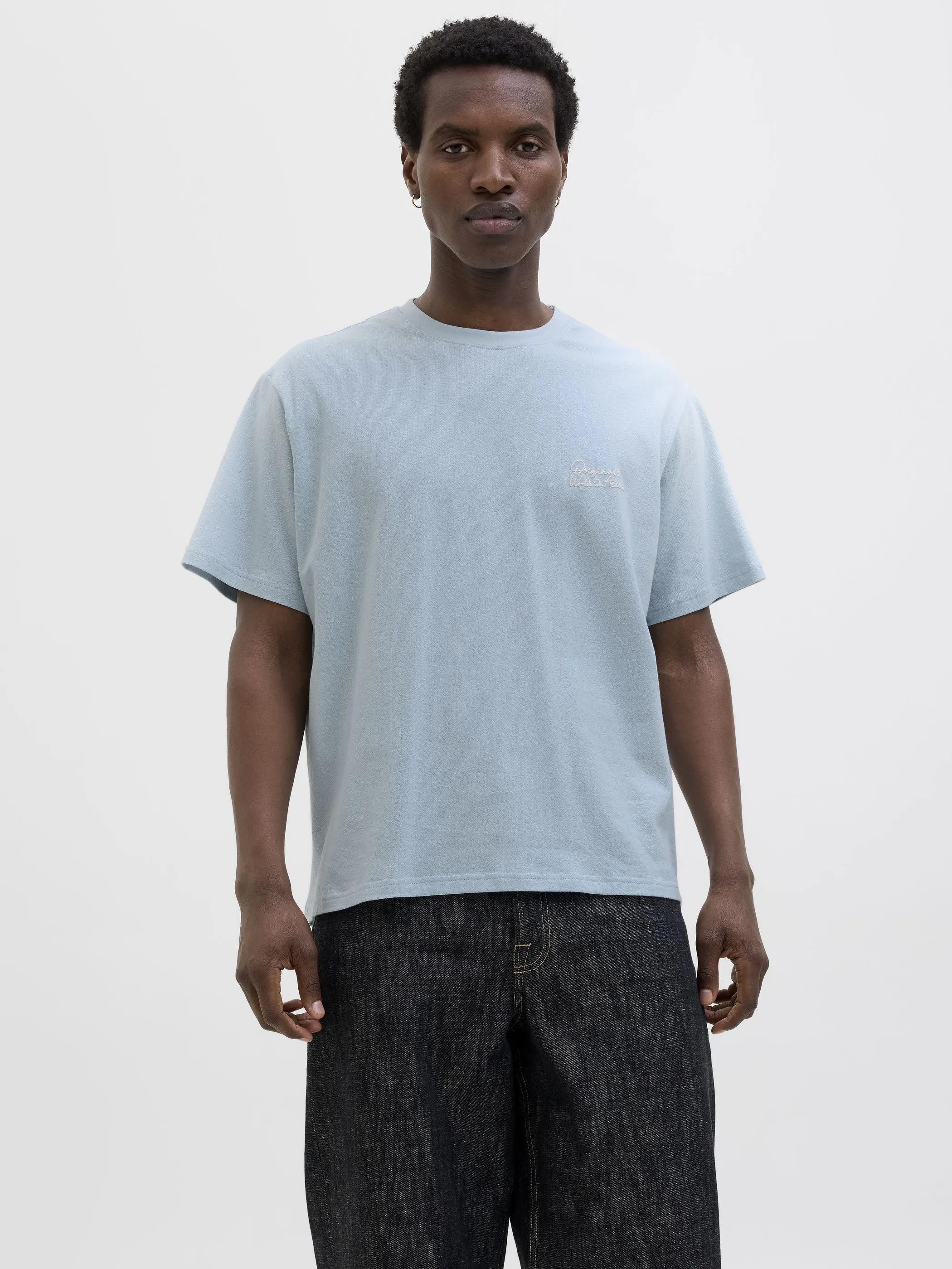 Jack Jones 12277559 JORACAPULCO TYPE TEE Blau 910468 175919 3