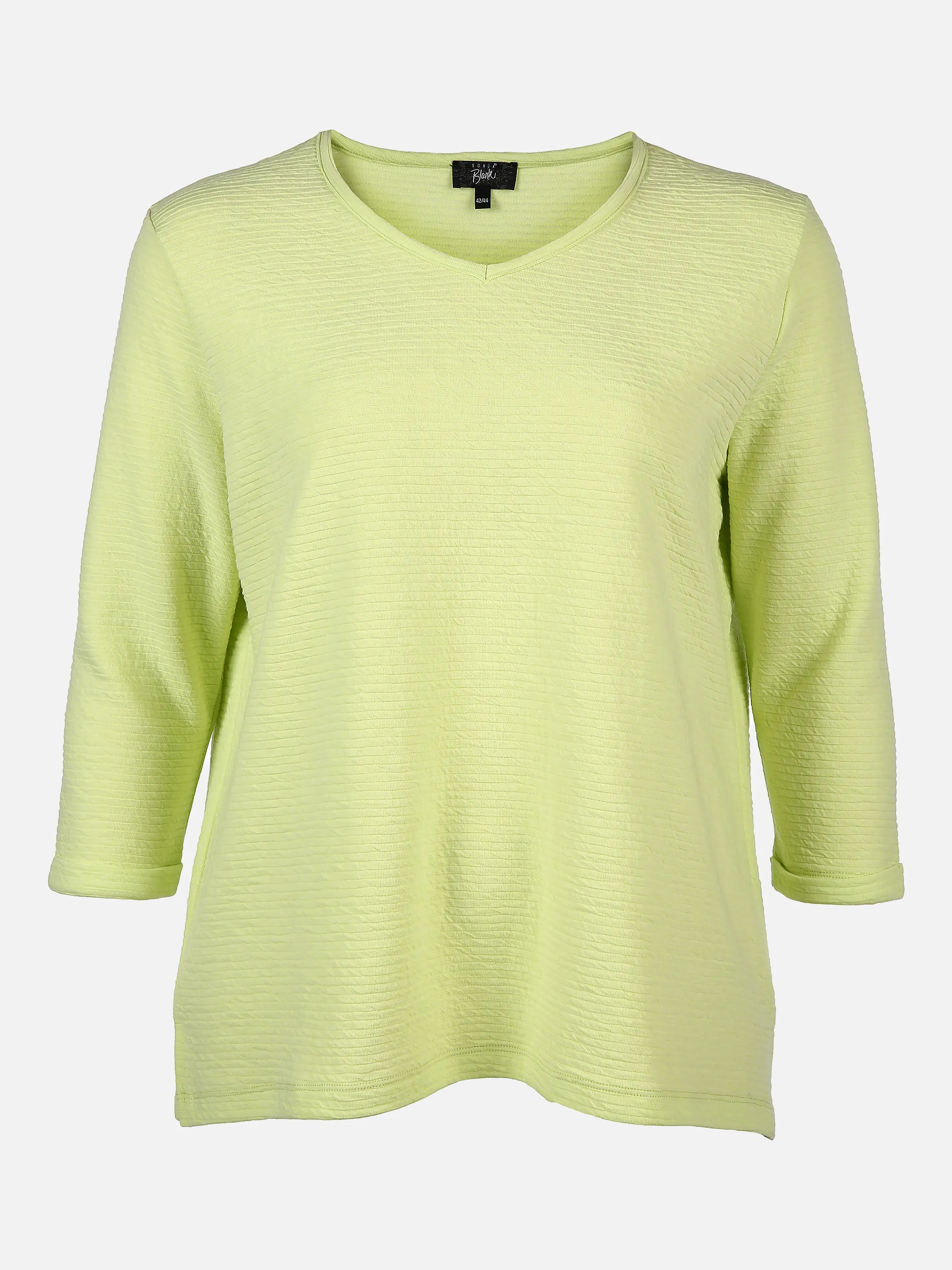 Sonja Blank Da-Gr. Größen Sweatshirt Gelb 836201 LIME 1