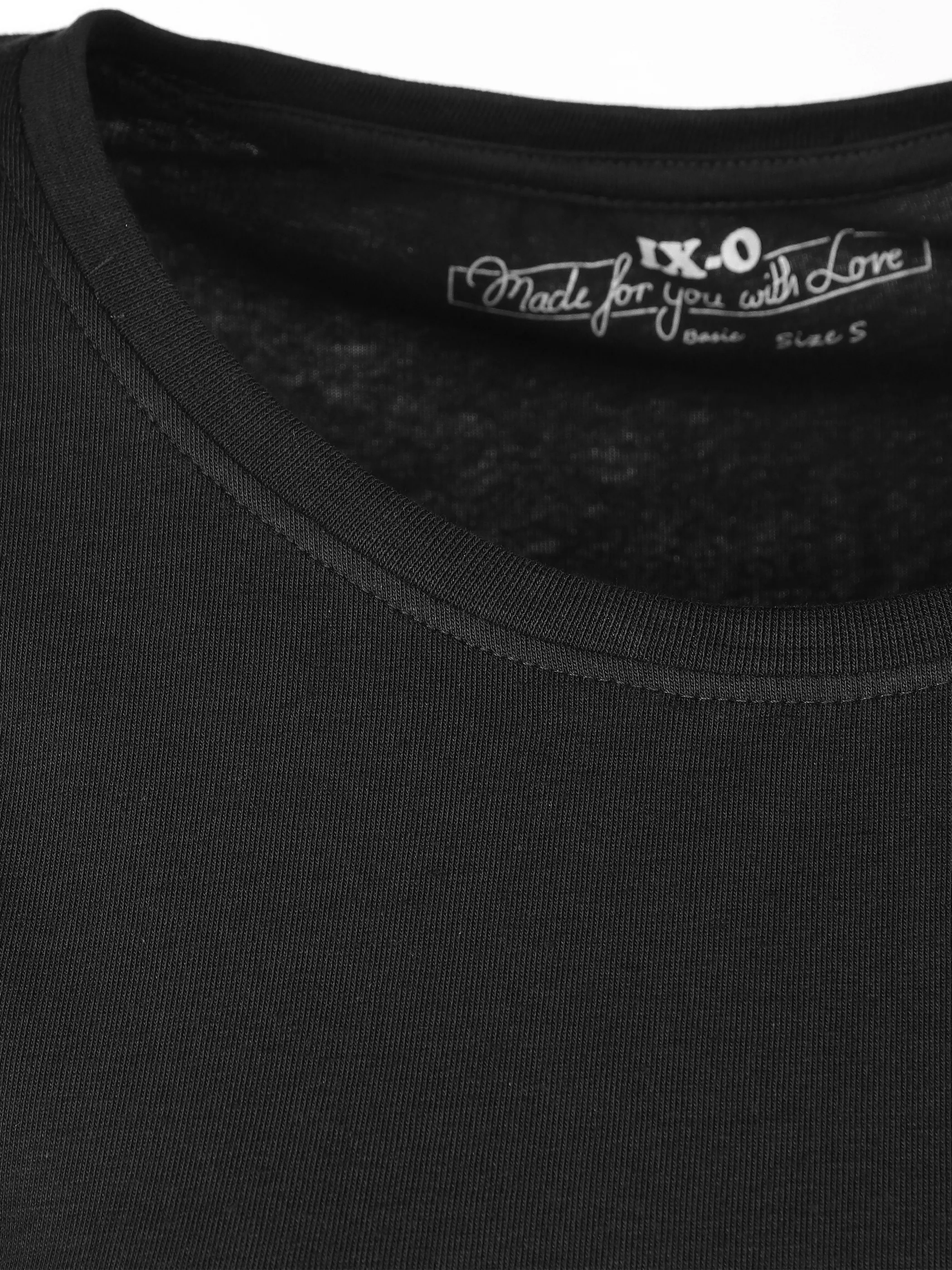 IX-O YF-Da- T-Shirt 1/2 Basic RH Schwarz 804314 BLACK 3