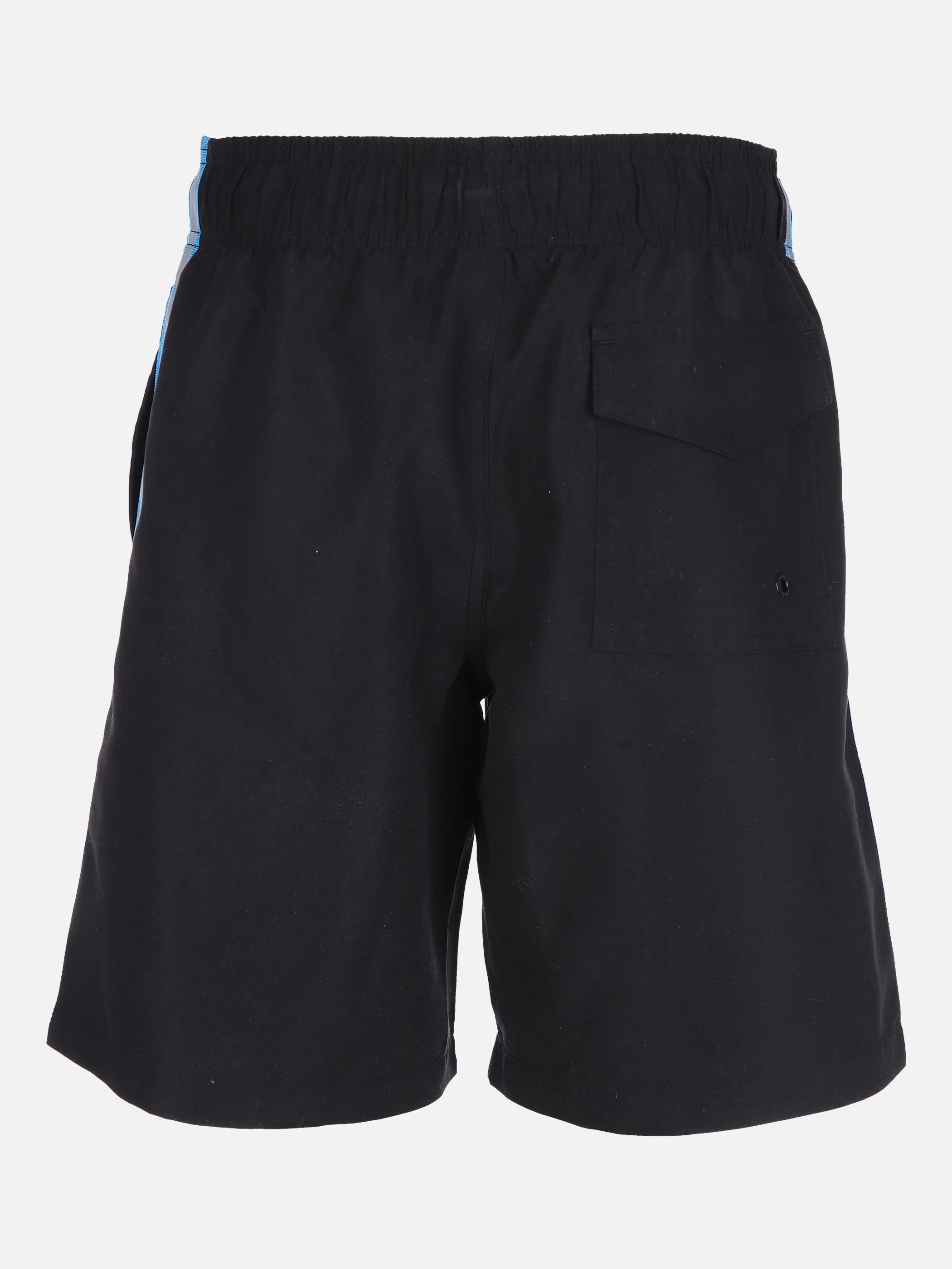 Stop + Go Kn-Badeshorts, seitl. Leuchtst Schwarz 861286 SCHWARZ/BL 2