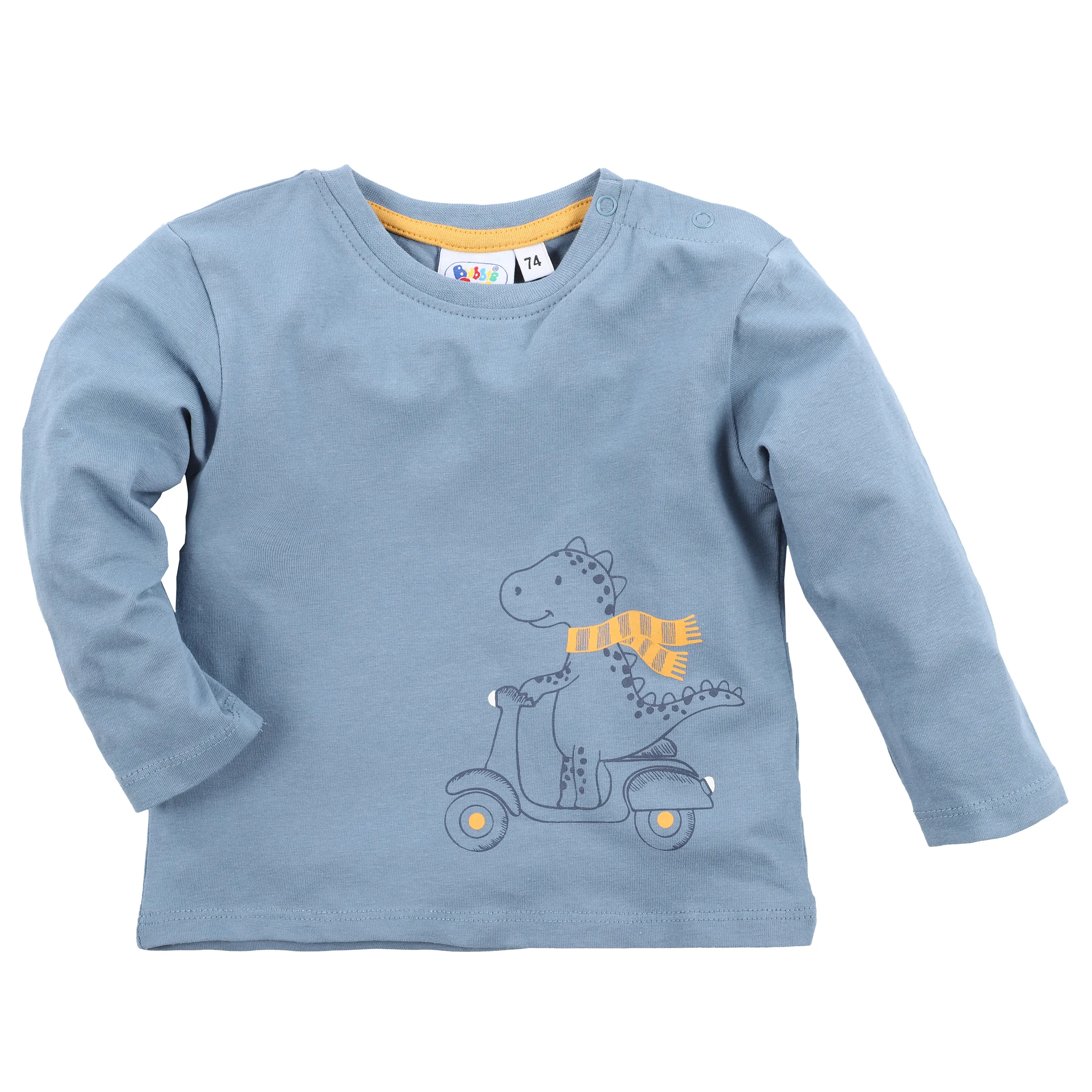 Bubble Gum BJ Longsleeve Shirt mit Dinoprint in hellblau Blau 889910 HELLBLAU 1 Bubble Gum BJ Longsleeve Shirt mit Dinoprint in hellblau Blau 889910 HELLBLAU 1
