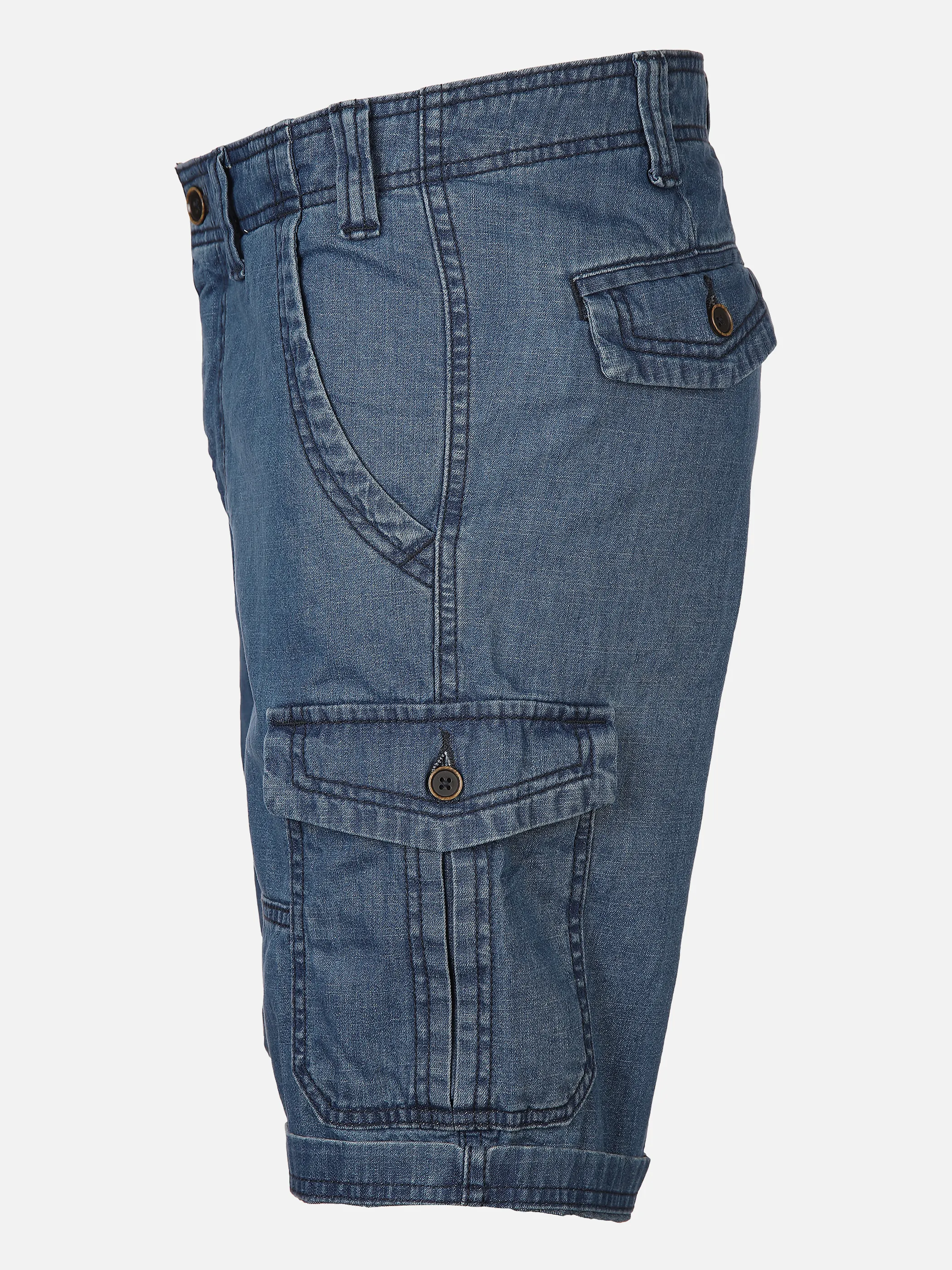 Jim Spencer He. Cargo Bermuda Blau 881516 DENIM 3 Jim Spencer He. Cargo Bermuda Blau 881516 DENIM 3