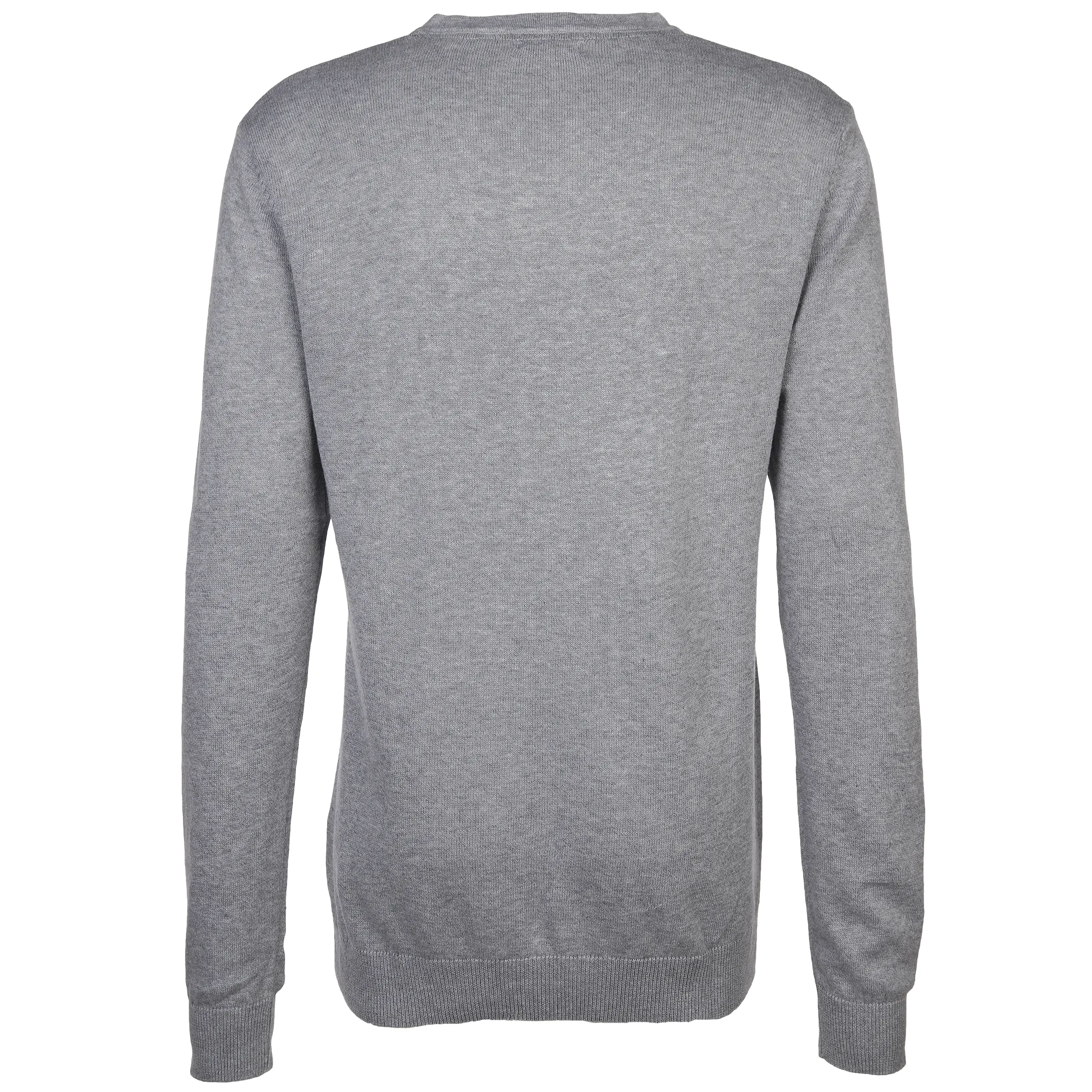 U.S. Polo Assn. He. Pullover V-Ausschnitt Grau 889560 GRAU MEL 2