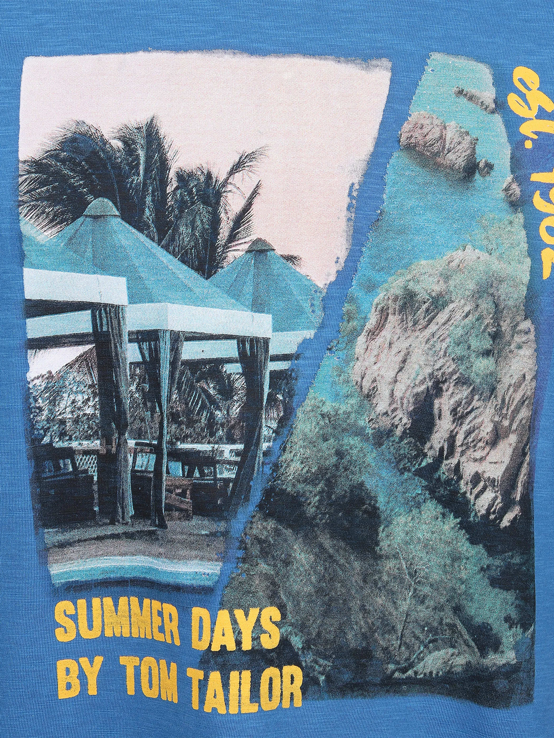 Tom Tailor 1031626 photoprint t-shirt Blau 865783 28853 3 Tom Tailor 1031626 photoprint t-shirt Blau 865783 28853 3