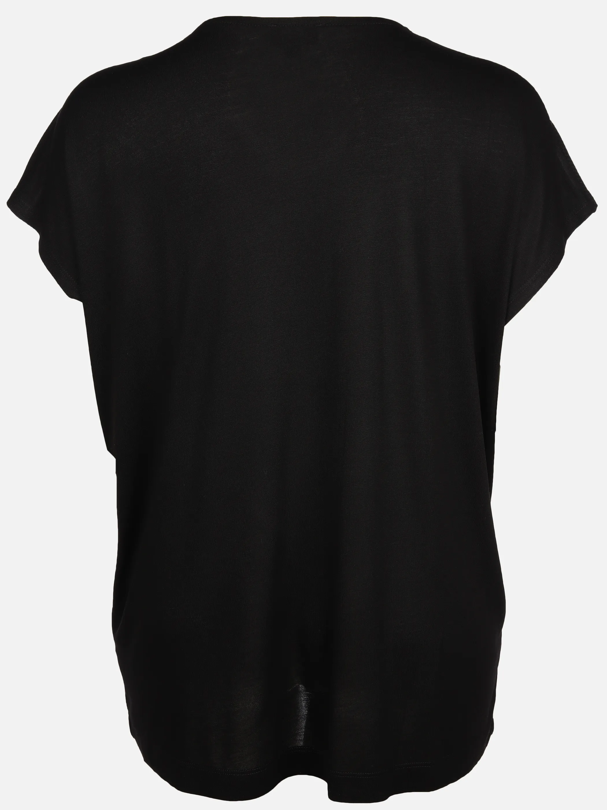 Sonja Blank Da-gr.Gr. T-Shirt V-Ausschnitt Schwarz 890338 BLACK 2
