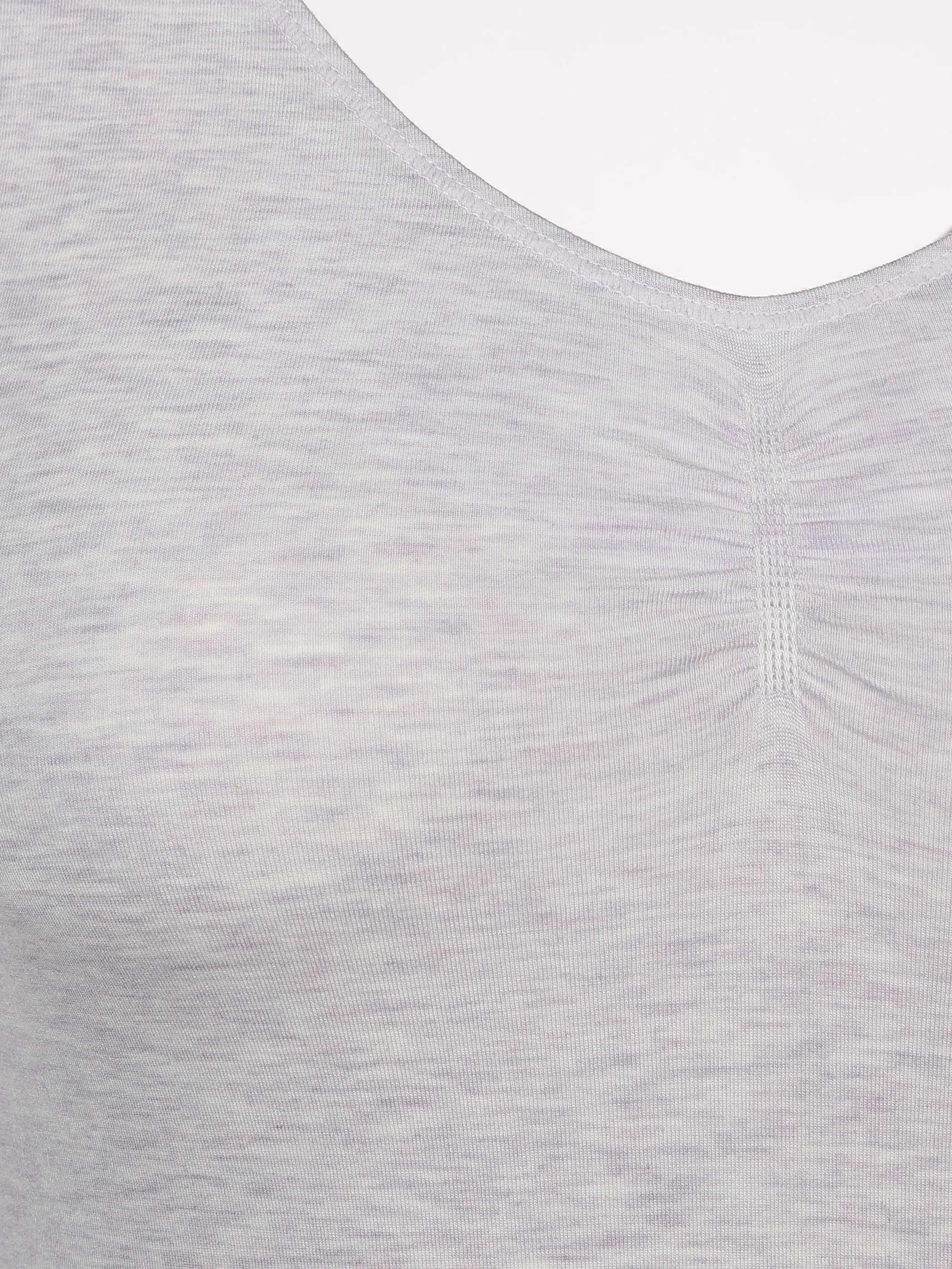 Da. Hemd seamless melange Lila 879464 FLIEDER 3 Da. Hemd seamless melange Lila 879464 FLIEDER 3