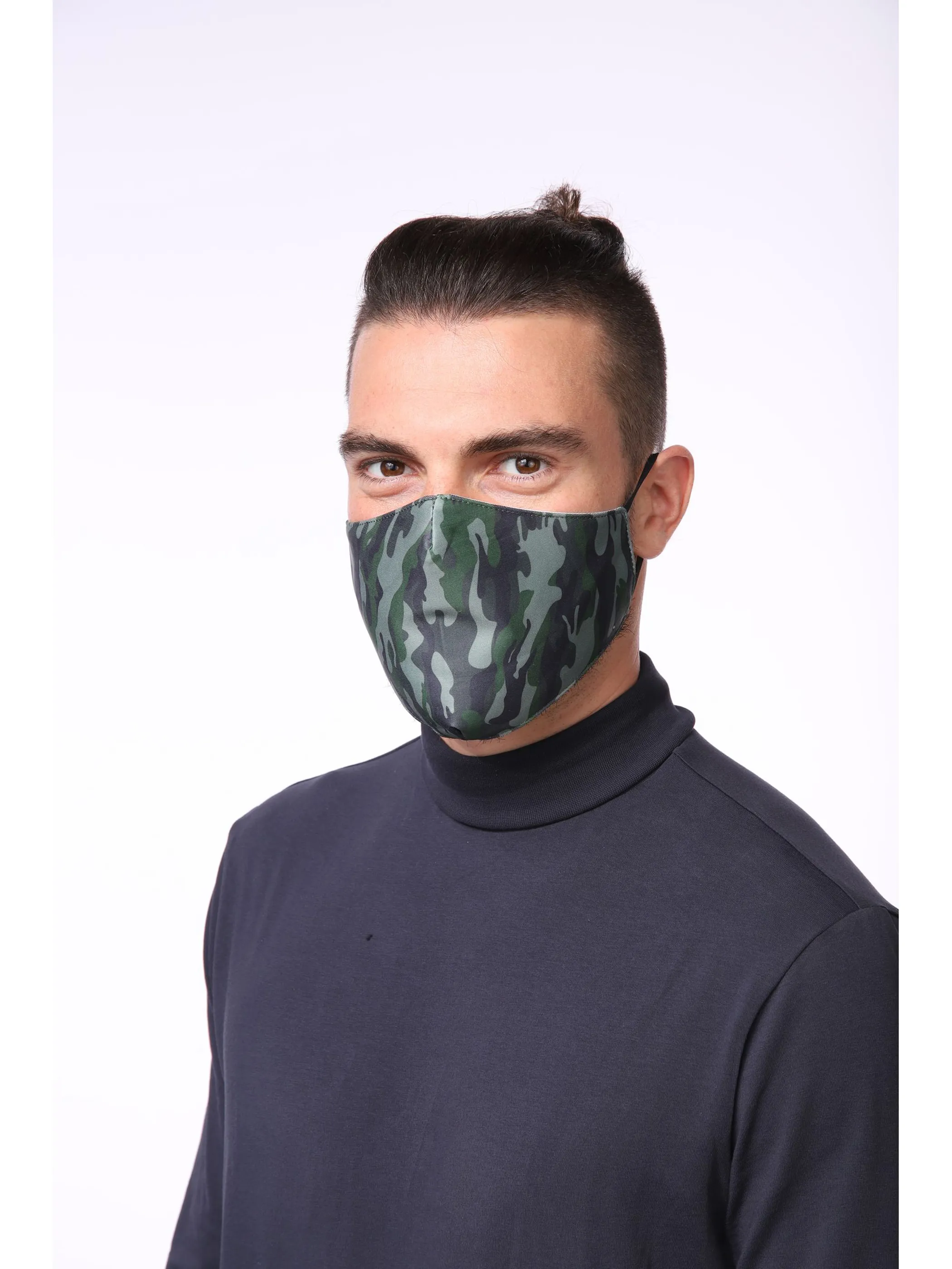 Stoffmaske Fotodruck Grün 847858 GRÜN/CAMO 4