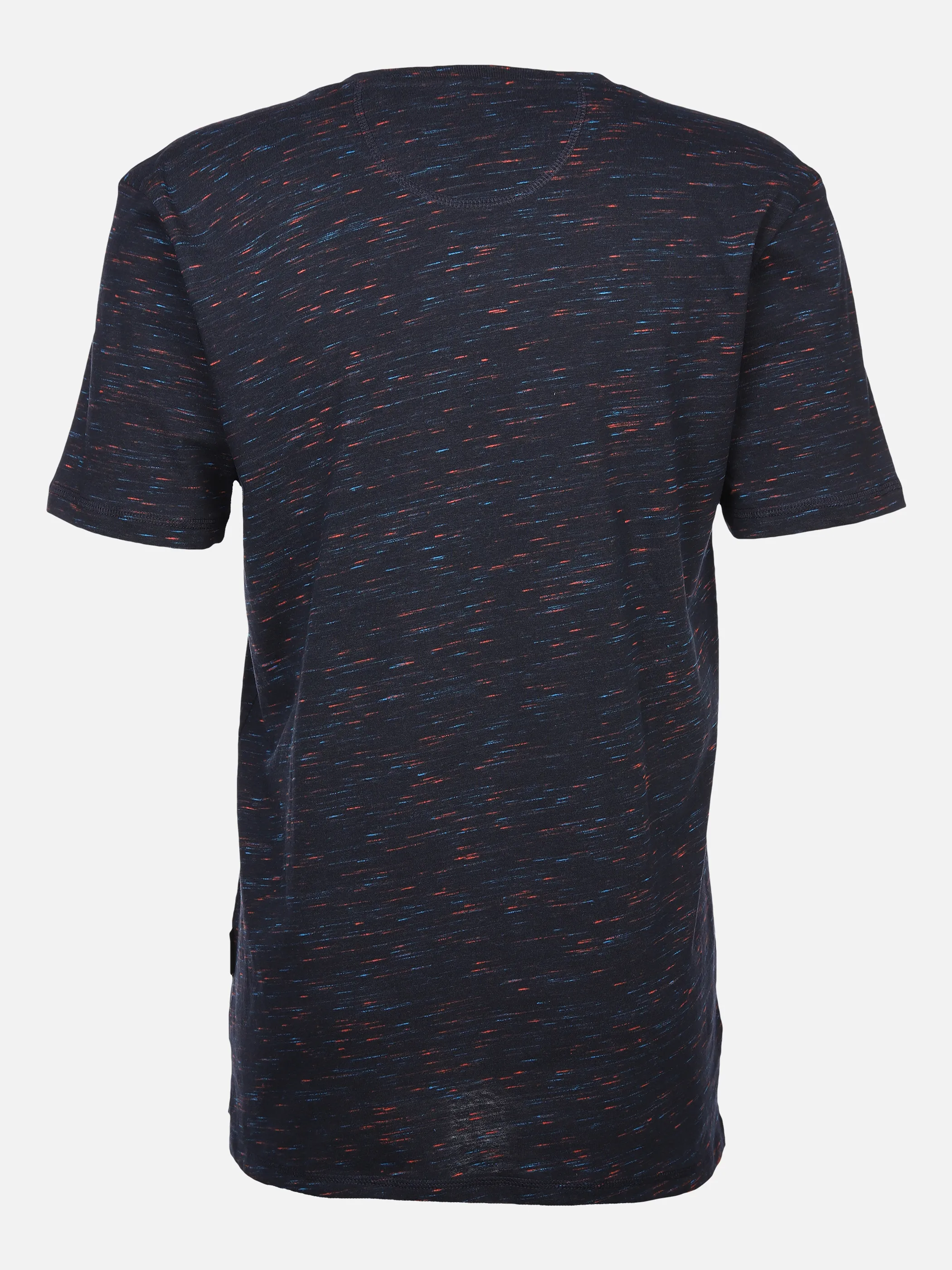 Jim Spencer He. Henleyshirt 1/2 Arm print Blau 876041 NAVY 2 Jim Spencer He. Henleyshirt 1/2 Arm print Blau 876041 NAVY 2