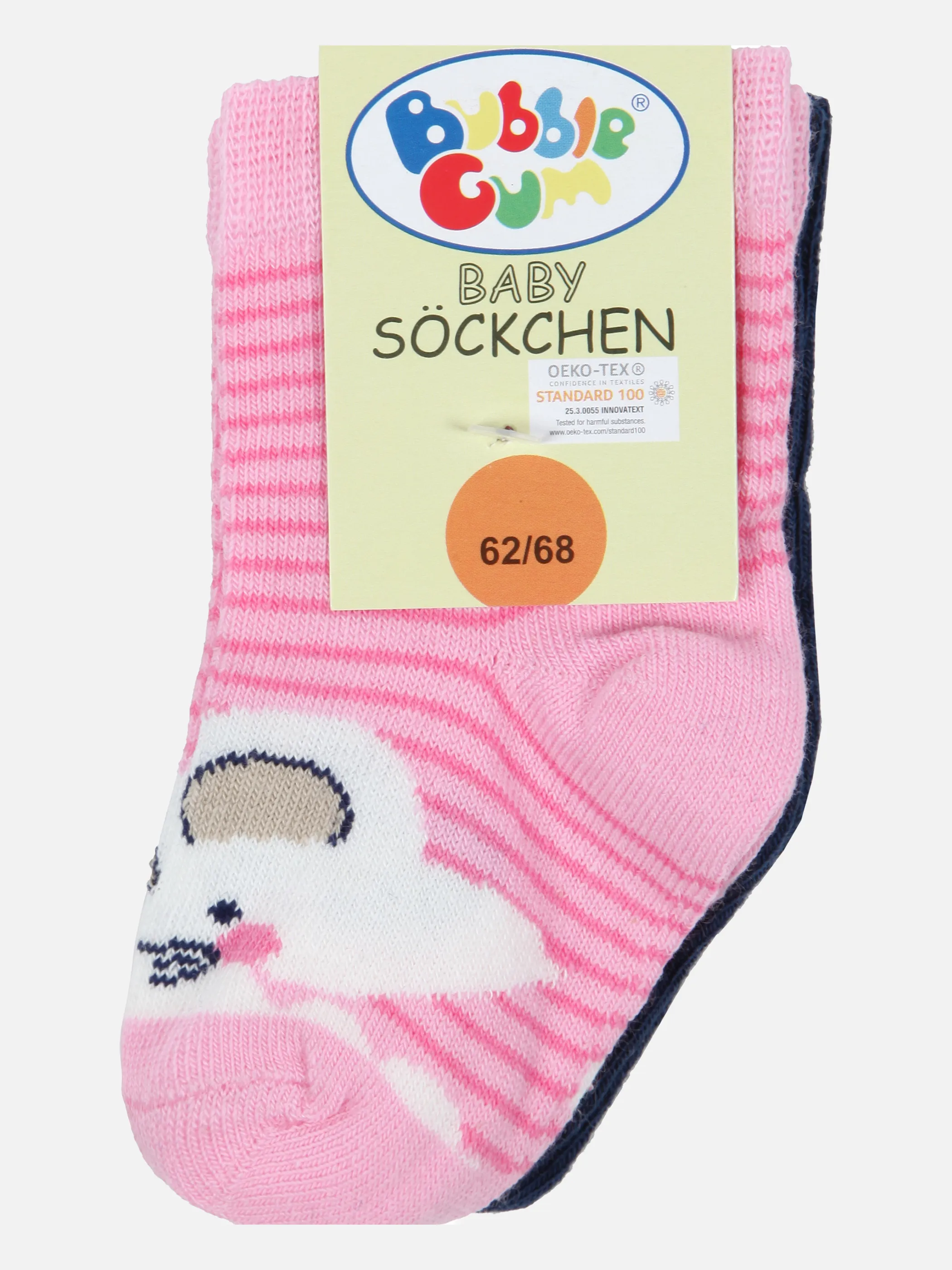 Bubble Gum Baby Girls Socken 2er Pack Mau Rosa 859400 DK BLUE/RO 3