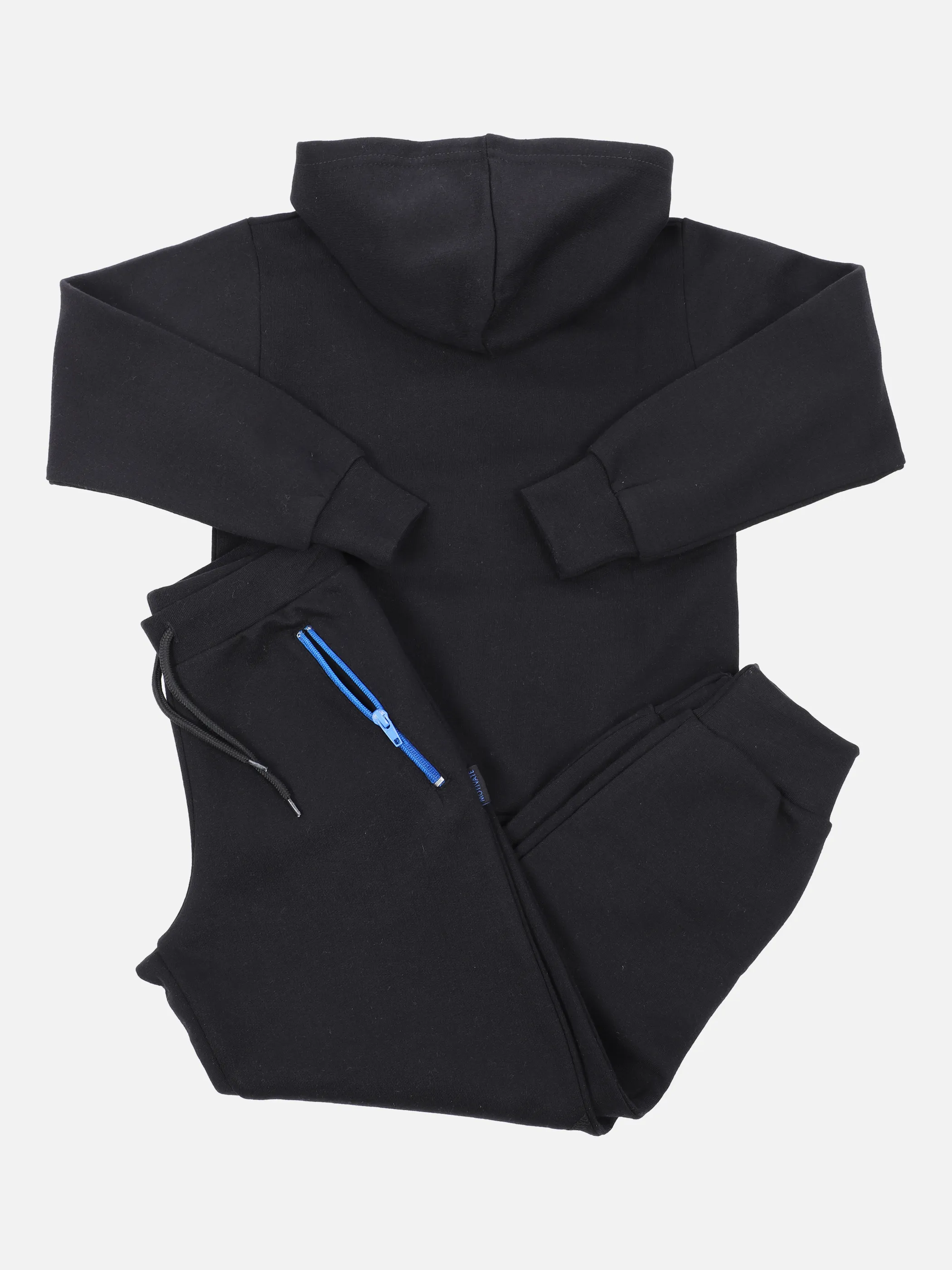 Stop + Go Kl. Kn-Jogginganzug m. Kapuze Schwarz 860622 BLACK 2 Stop + Go Kl. Kn-Jogginganzug m. Kapuze Schwarz 860622 BLACK 2