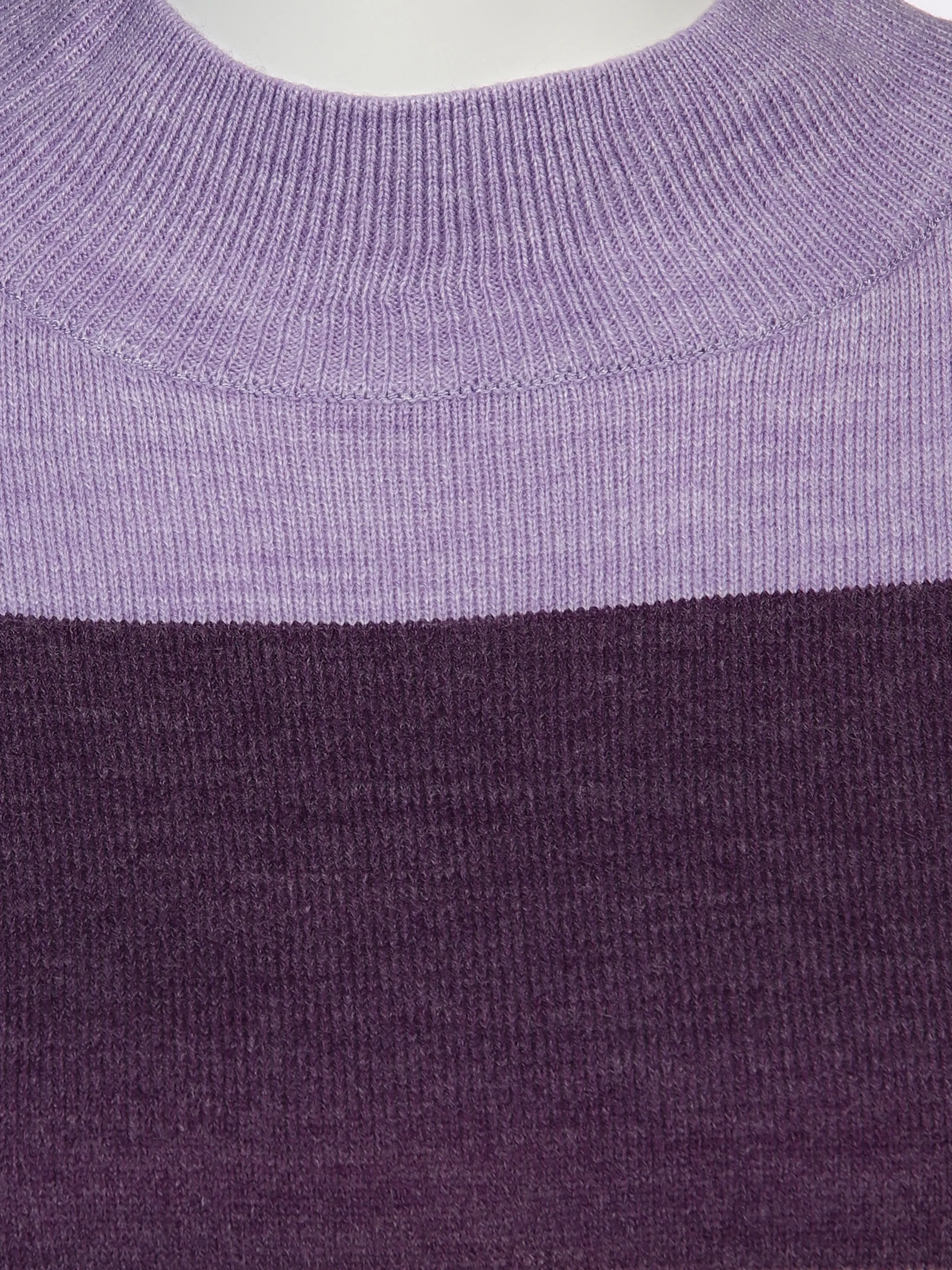 Sure Da-Stehkragenpullover Cashmere Lila 879860 PURPLE 3