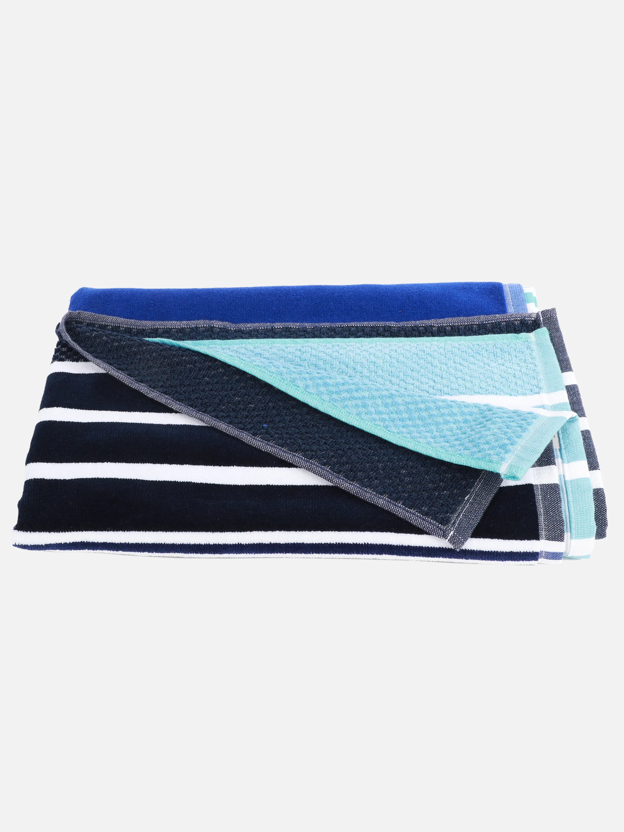 Dream House Strandtuch gestreift 90x165 Blau 912352 BLAU 2