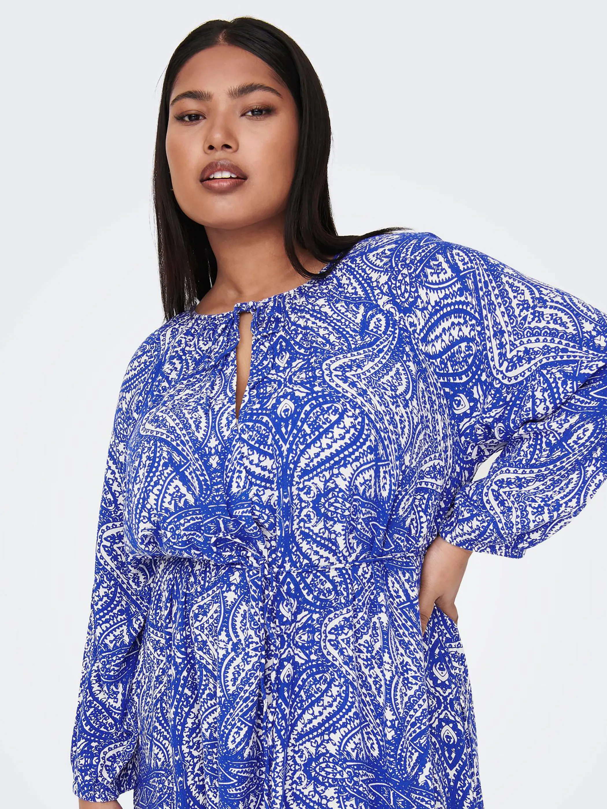 Only Carmakoma 15289410 CARSONYA LIFE 3/4 V-N Blau 877117 177922001 3 Only Carmakoma 15289410 CARSONYA LIFE 3/4 V-N Blau 877117 177922001 3