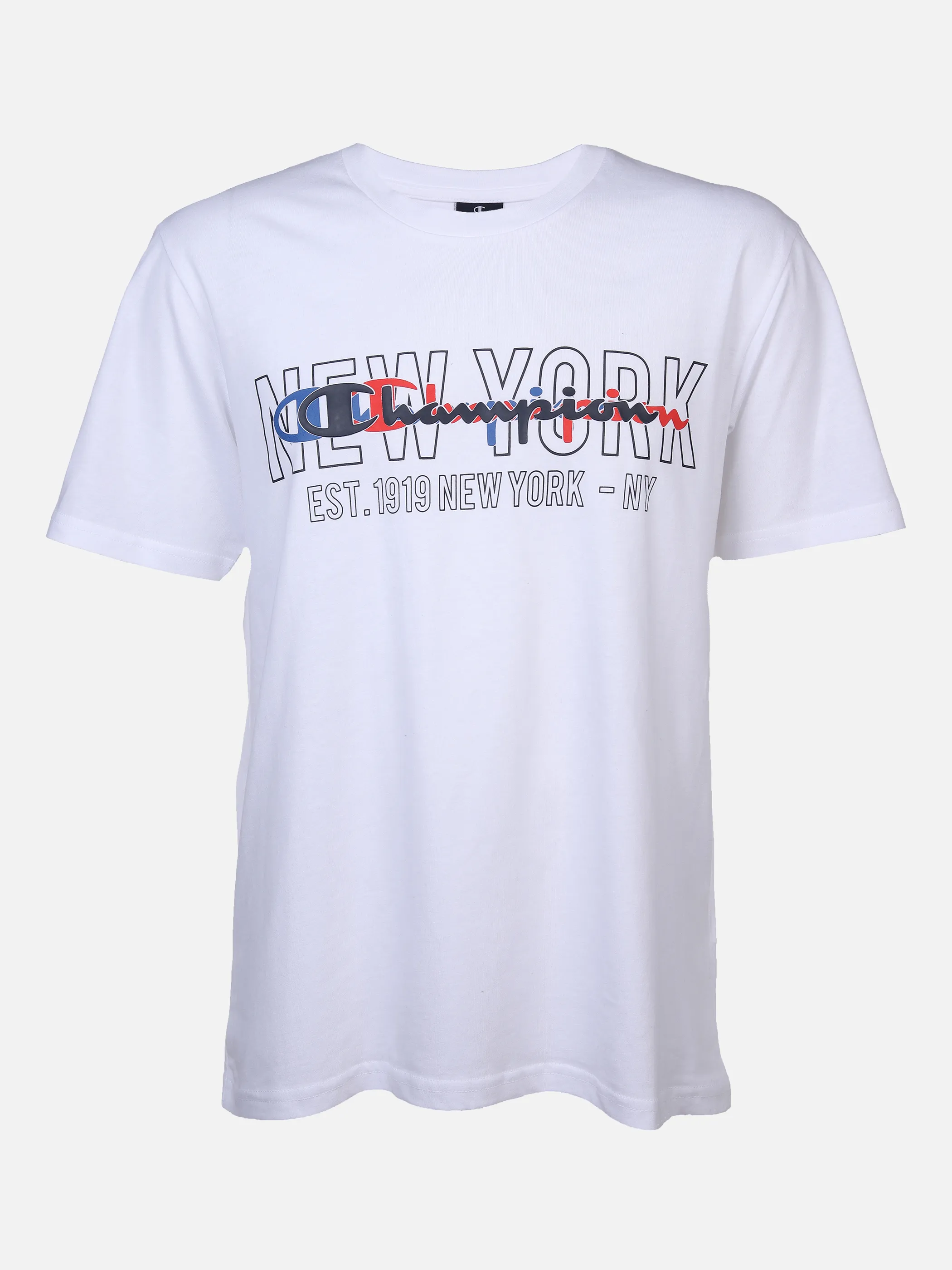 Champion 217280 YF-He-T-Shirt, Crewneck Weiß 861239 WW001 WHT 1 Champion 217280 YF-He-T-Shirt, Crewneck Weiß 861239 WW001 WHT 1