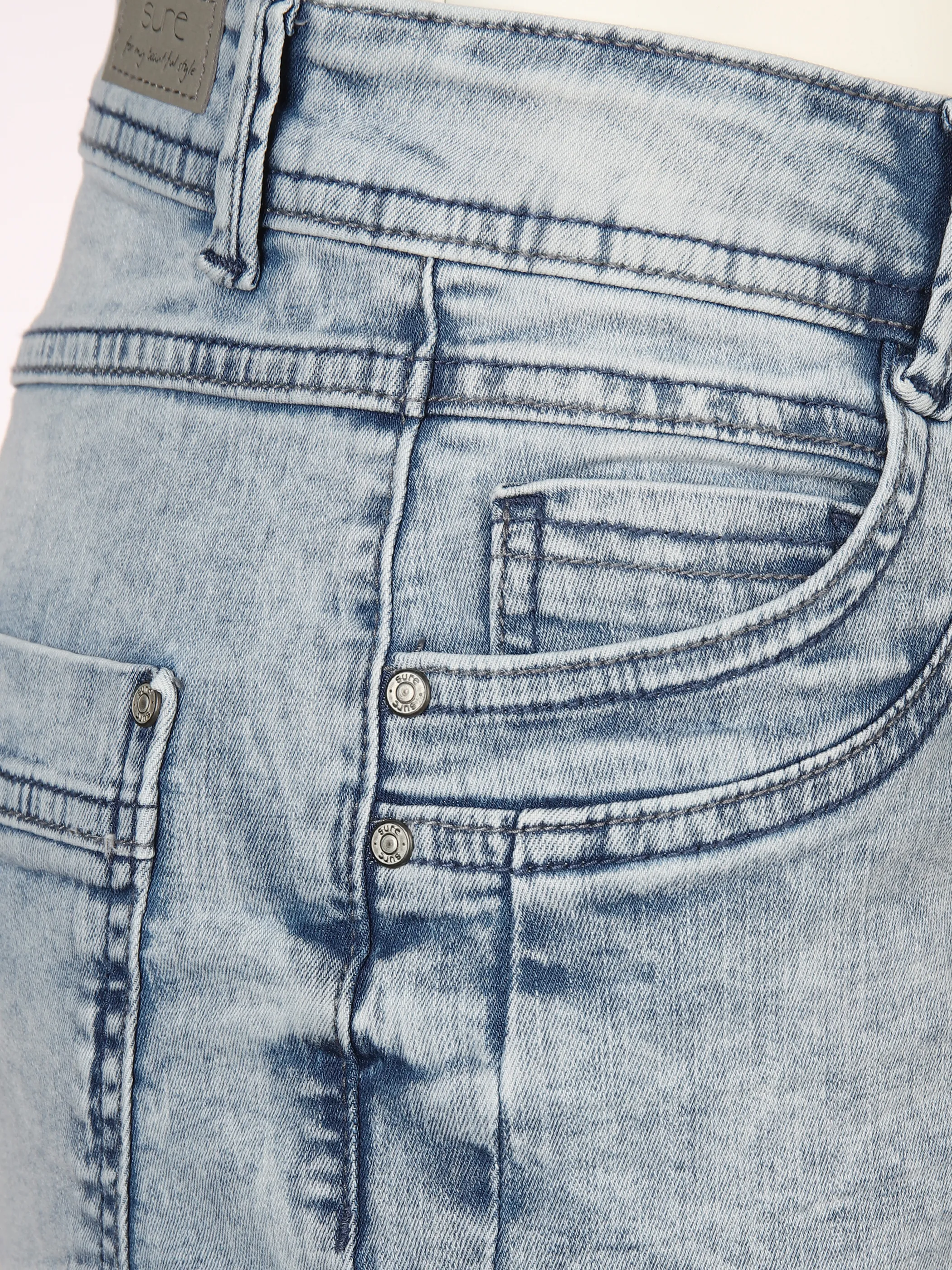 Sure Da-Jeansbermuda 'Ella' Blau 874798 HELLBLAU 4 Sure Da-Jeansbermuda 'Ella' Blau 874798 HELLBLAU 4