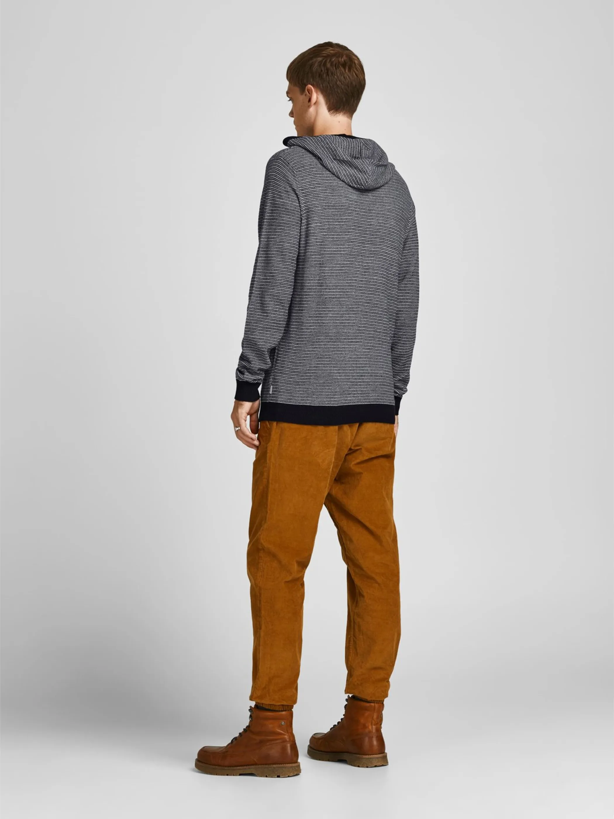 Jack Jones 12190230 JJSTEVE KNIT HOOD Blau 854386 175876001 3 Jack Jones 12190230 JJSTEVE KNIT HOOD Blau 854386 175876001 3