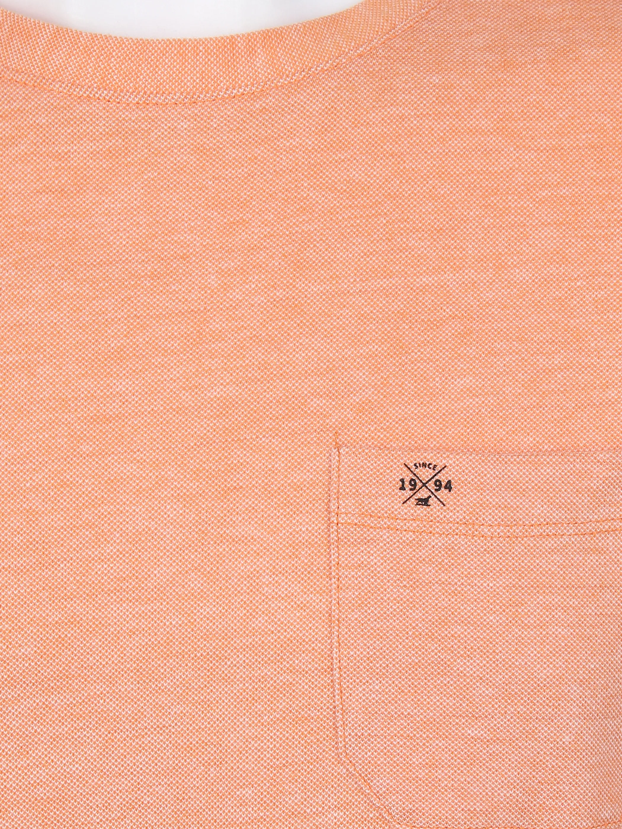 Jim Spencer He. T-Shirt 1/2 Arm pique Orange 862097 ORANGE MEL 3 Jim Spencer He. T-Shirt 1/2 Arm pique Orange 862097 ORANGE MEL 3