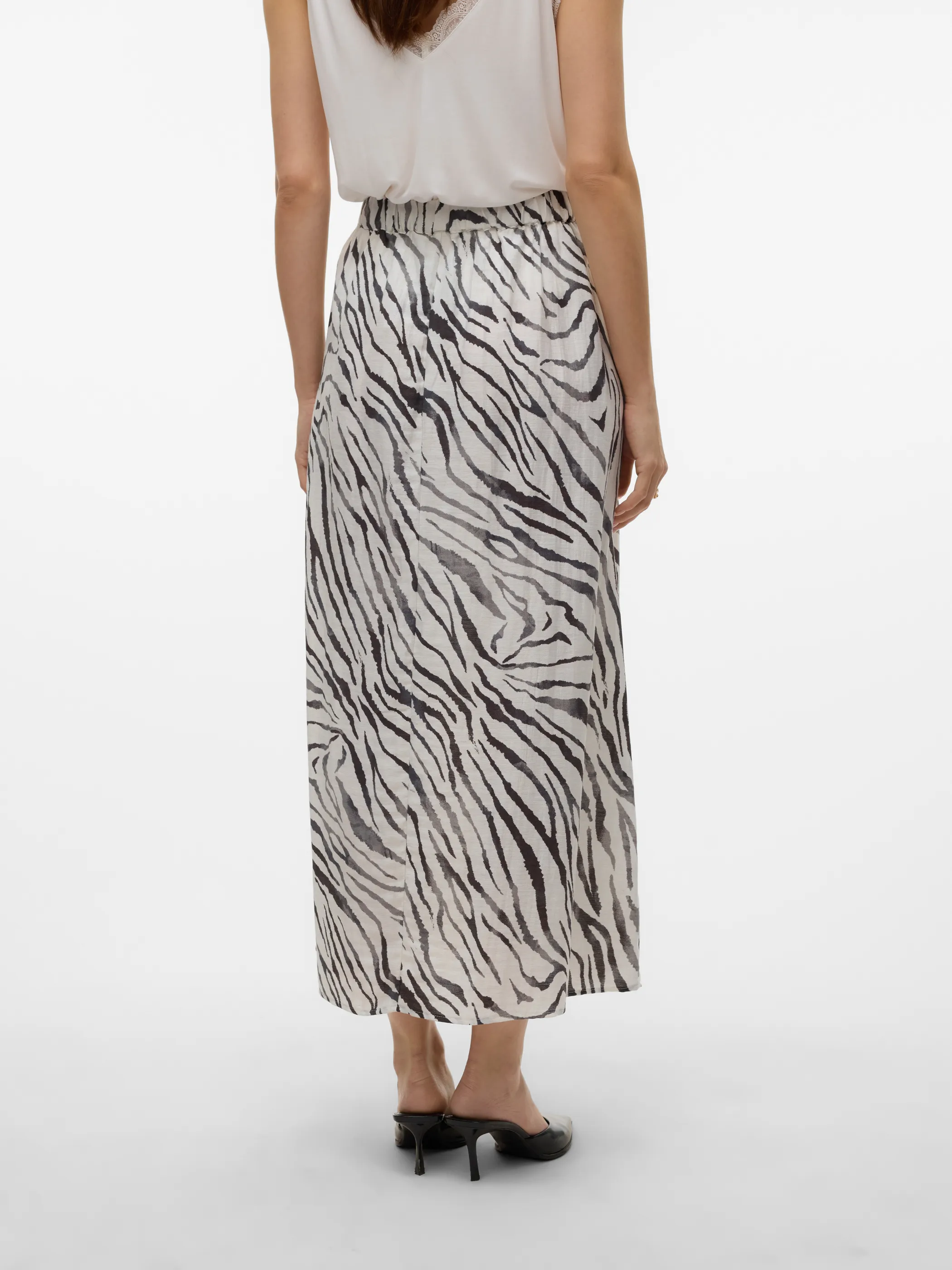 Vero Moda 10330054 VMDORA DESY MW ANKLE Weiß 908957 178857001 2