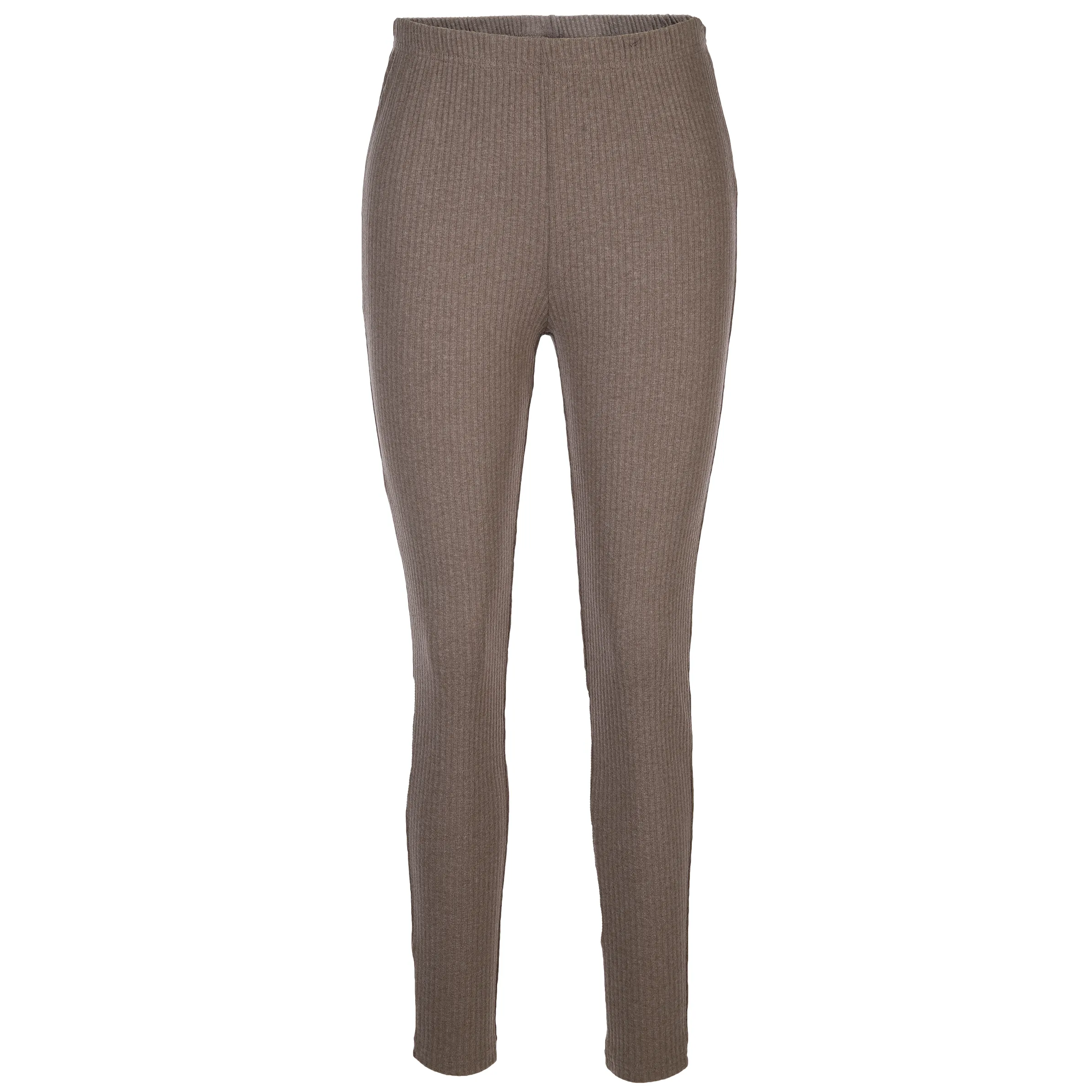 Sure Da-Leggings m. elastischem Bund Braun 881328 TAUPE 1