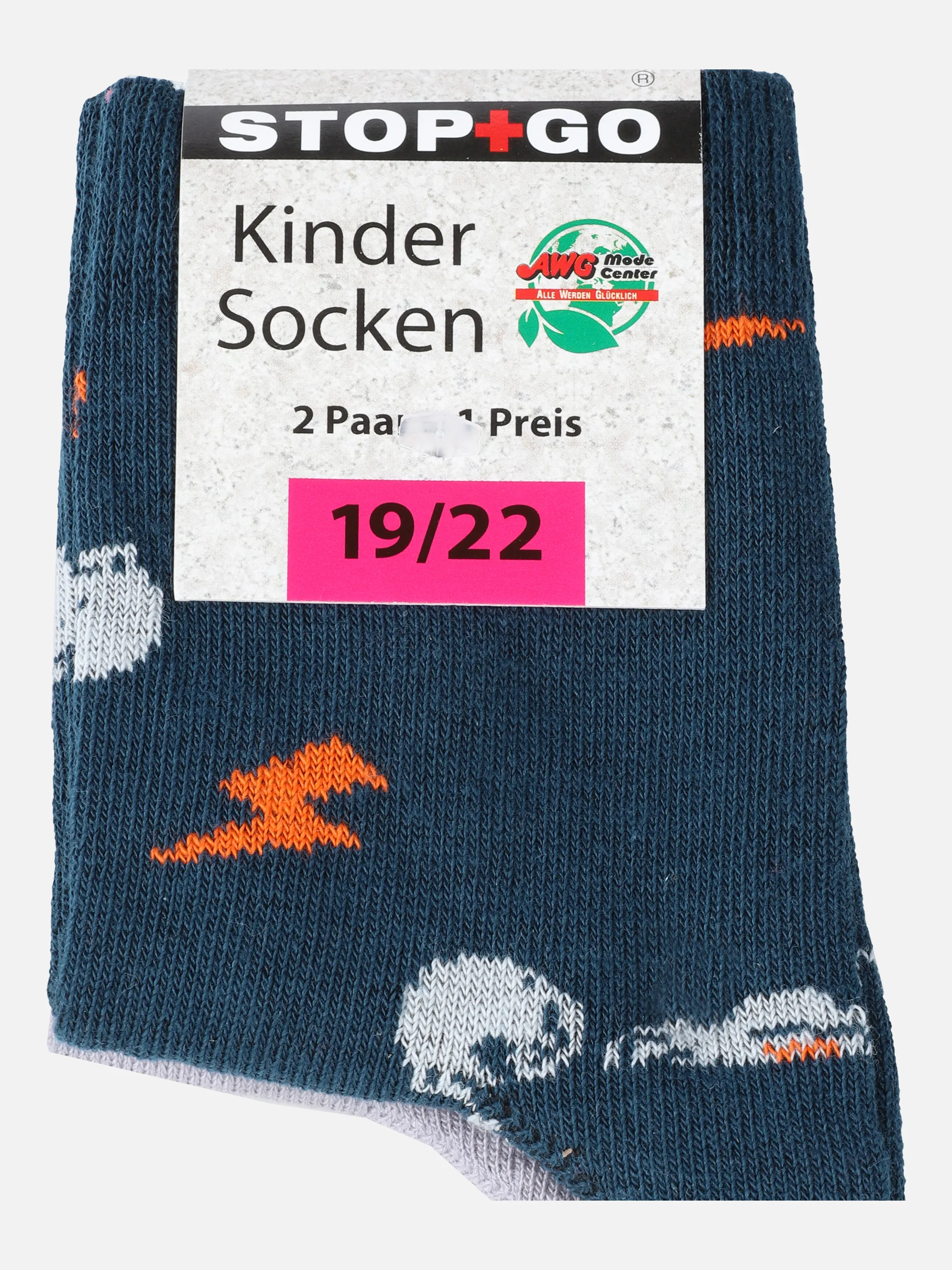 Stop + Go MB Socken 2er Pack Car/Bike Blau 865102 BLUE/GREY 3 Stop + Go MB Socken 2er Pack Car/Bike Blau 865102 BLUE/GREY 3