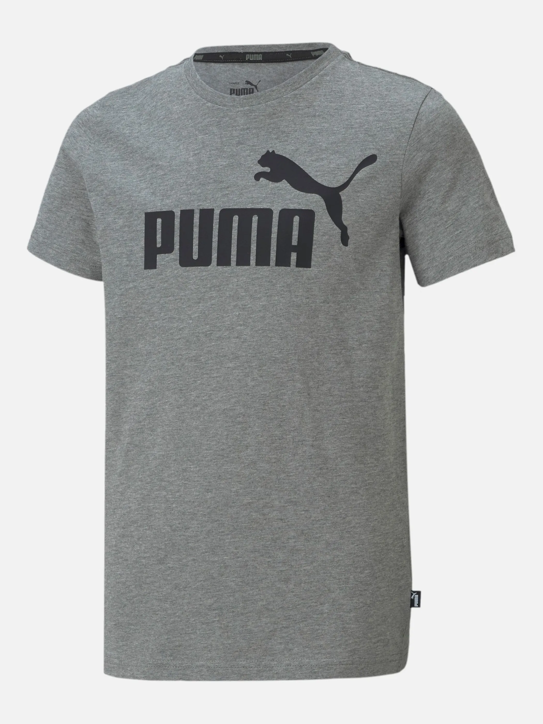 Puma 586960 Kn-T-Shirt mit Logo Grau 862323 03 1