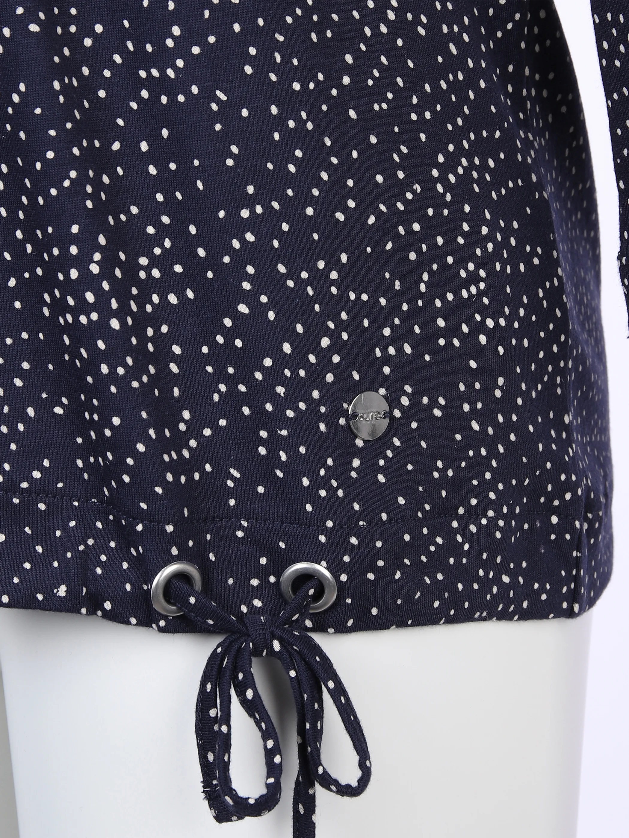 Sure Da-Printshirt m. 3/4 Arm Blau 872579 NAVY/OFFWH 3 Sure Da-Printshirt m. 3/4 Arm Blau 872579 NAVY/OFFWH 3