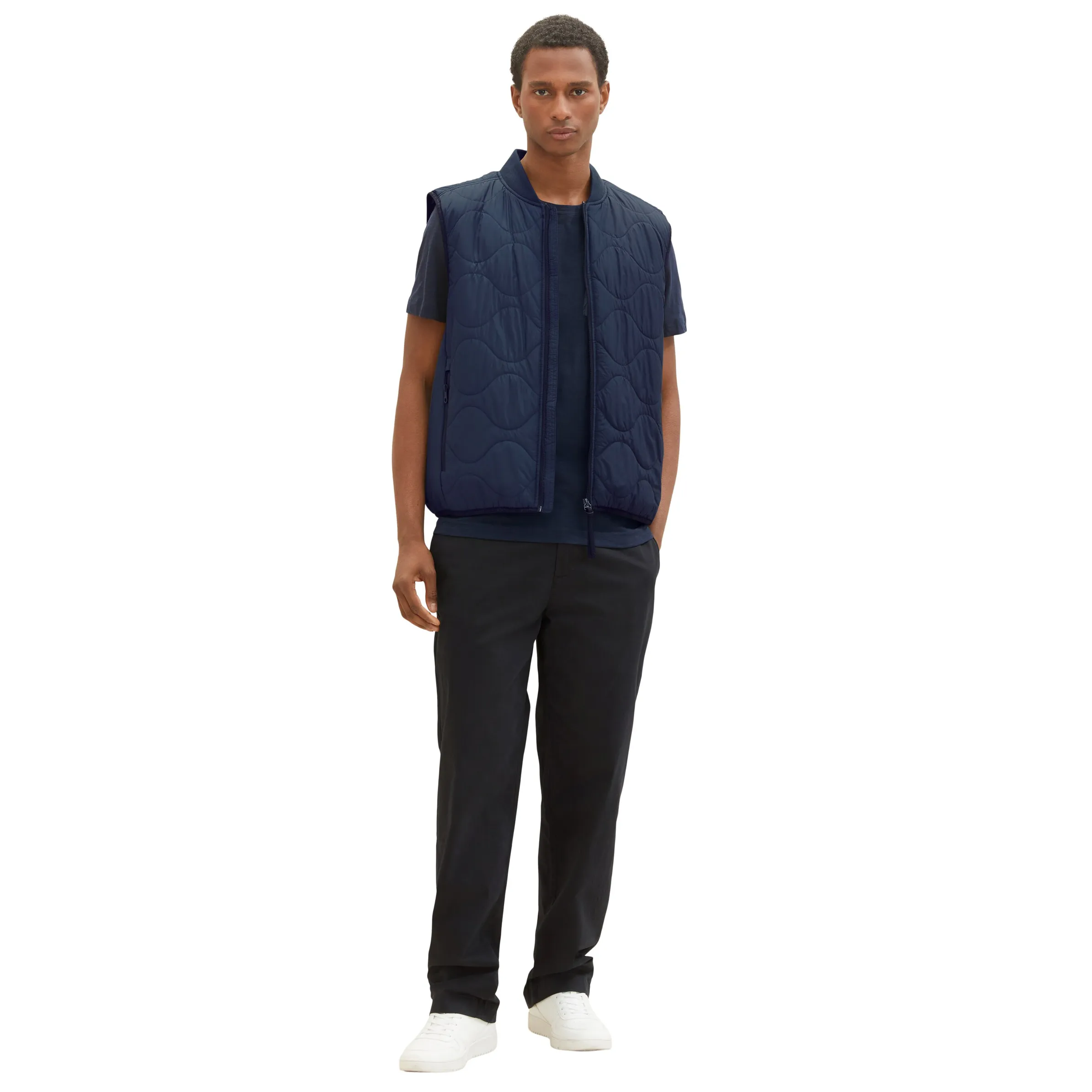 Tom Tailor 1036371 structured t-shirt with pocket Blau 880571 10668 4 Tom Tailor 1036371 structured t-shirt with pocket Blau 880571 10668 4