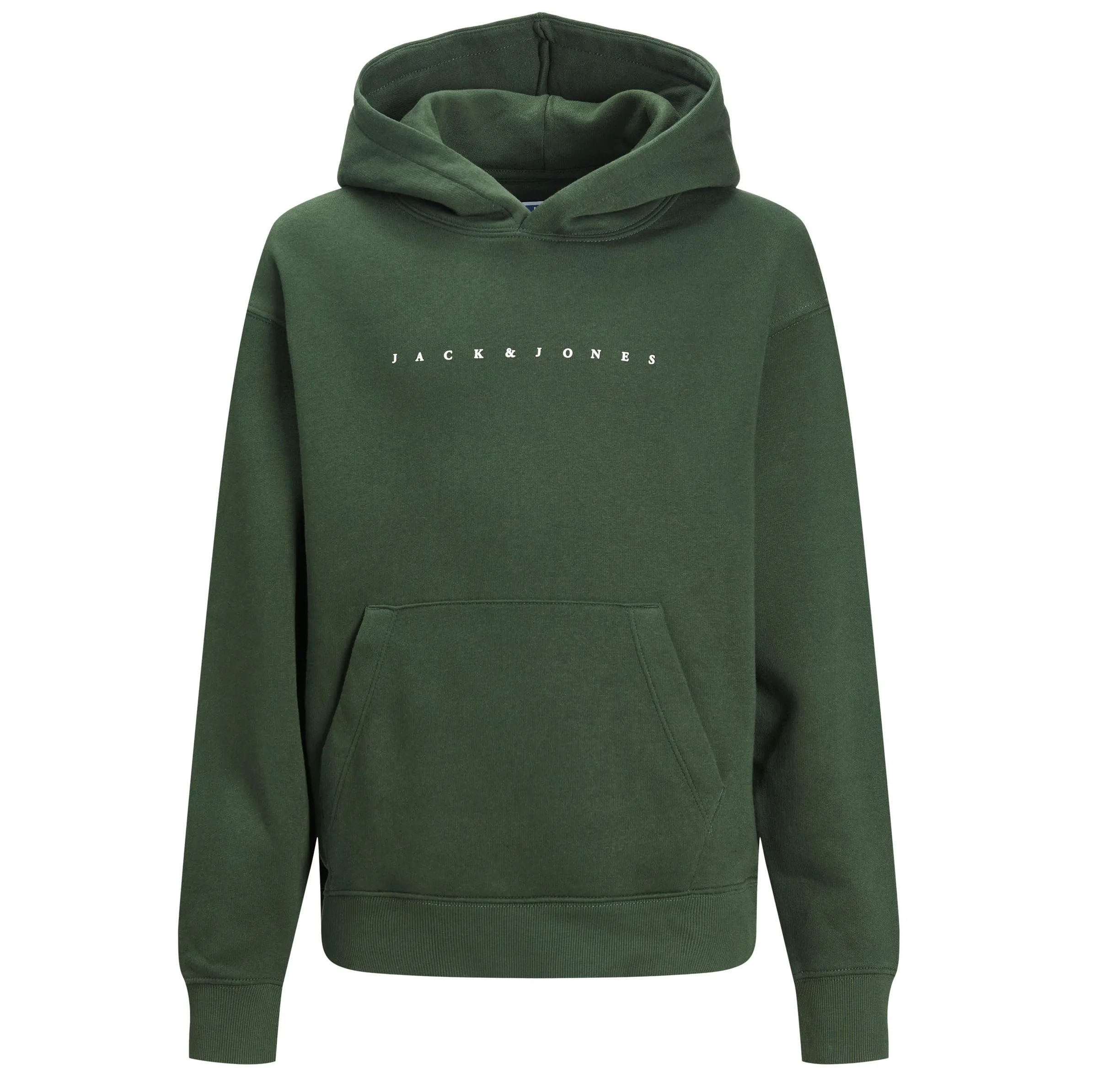 Jack&Jones Junior 12237468 JJESTAR JJ SWEAT HOOD Grün 879587 176243001 4