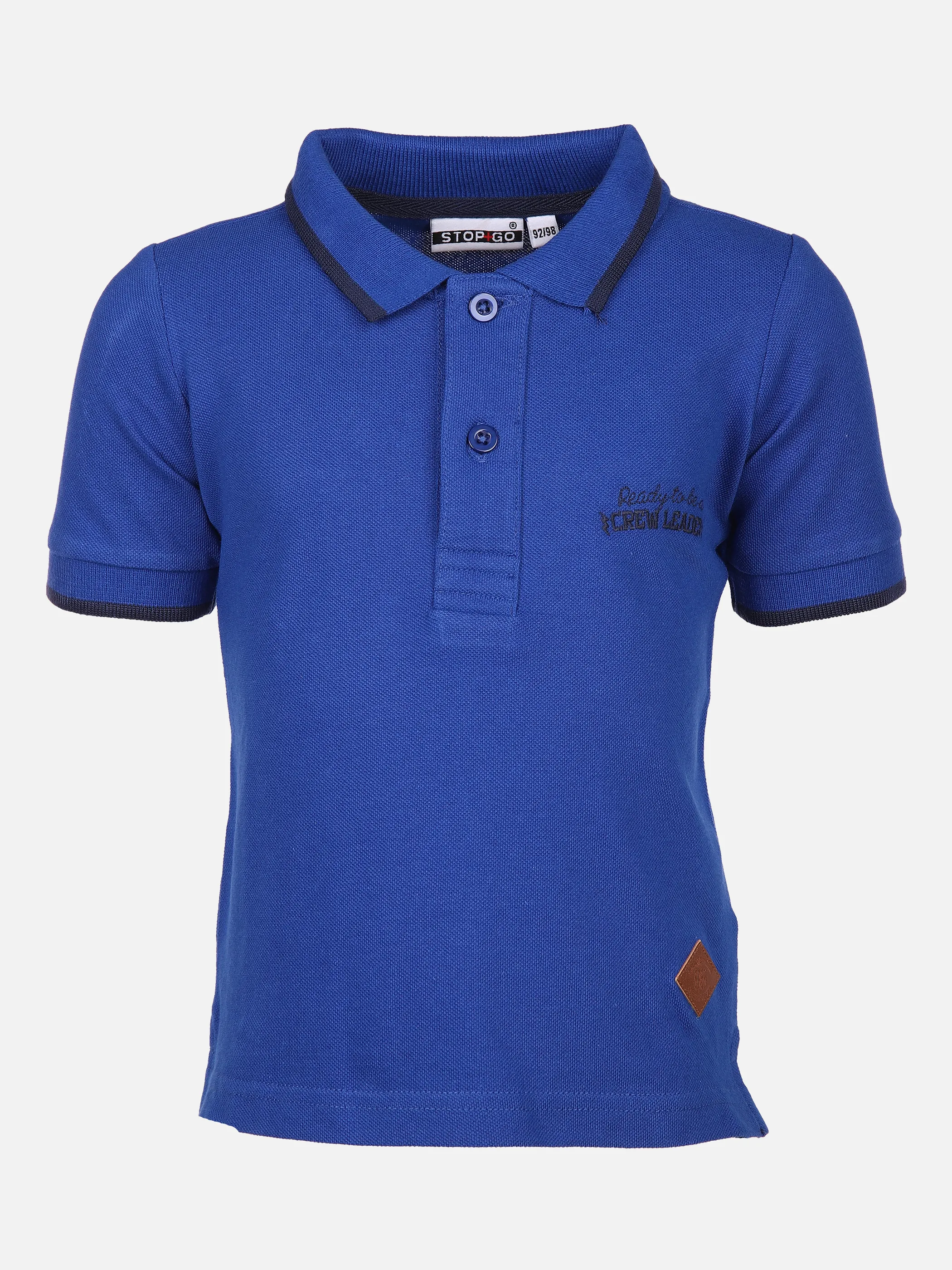 Stop + Go MB Poloshirt 1/4 Arm in d.blau Blau 851129 DUNKELBLAU 1