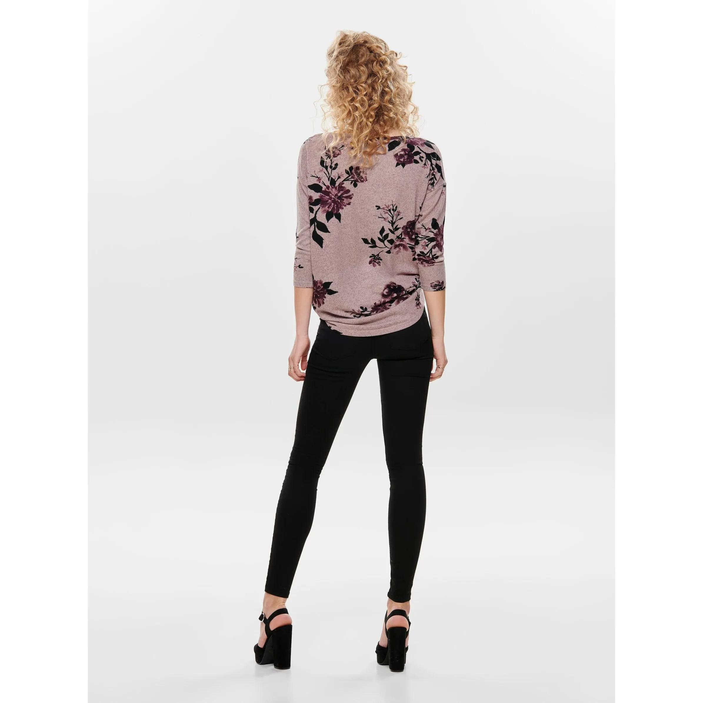 Only 15144286 onlELCOS 4/5 AOP TOP Rosa 765230 180007042 5