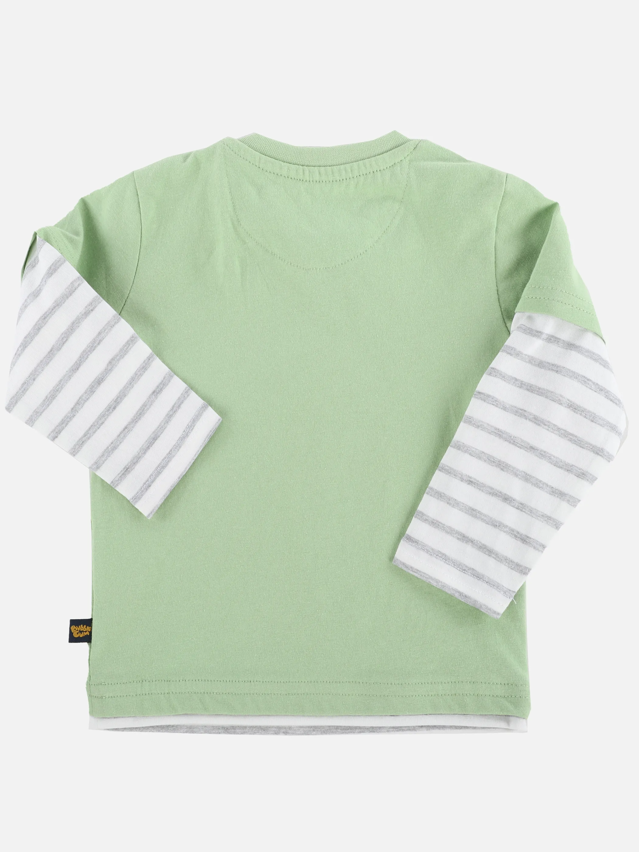 Bubble Gum BJ Longsleeve Shirt mit Dino Frontdruck in grün Grün 890211 GRÜN 2