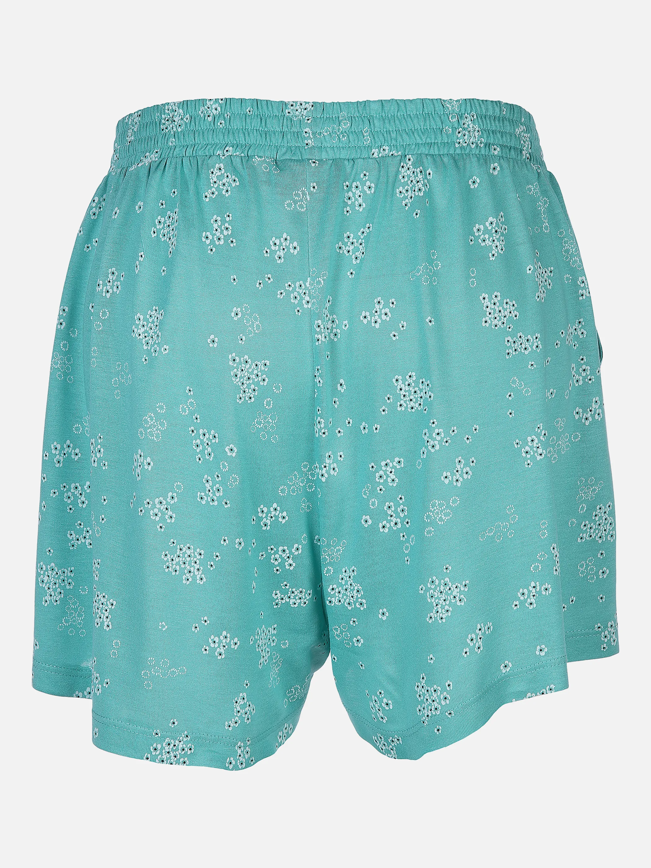 Sure Da-Jersey-Short m. Alloverprin Grün 865206 LAGOON 2